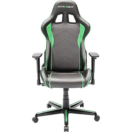 DXRacer Gaming Stuhl, OH/FH08/NE, F-Serie, schwarz-grün - Bild 1