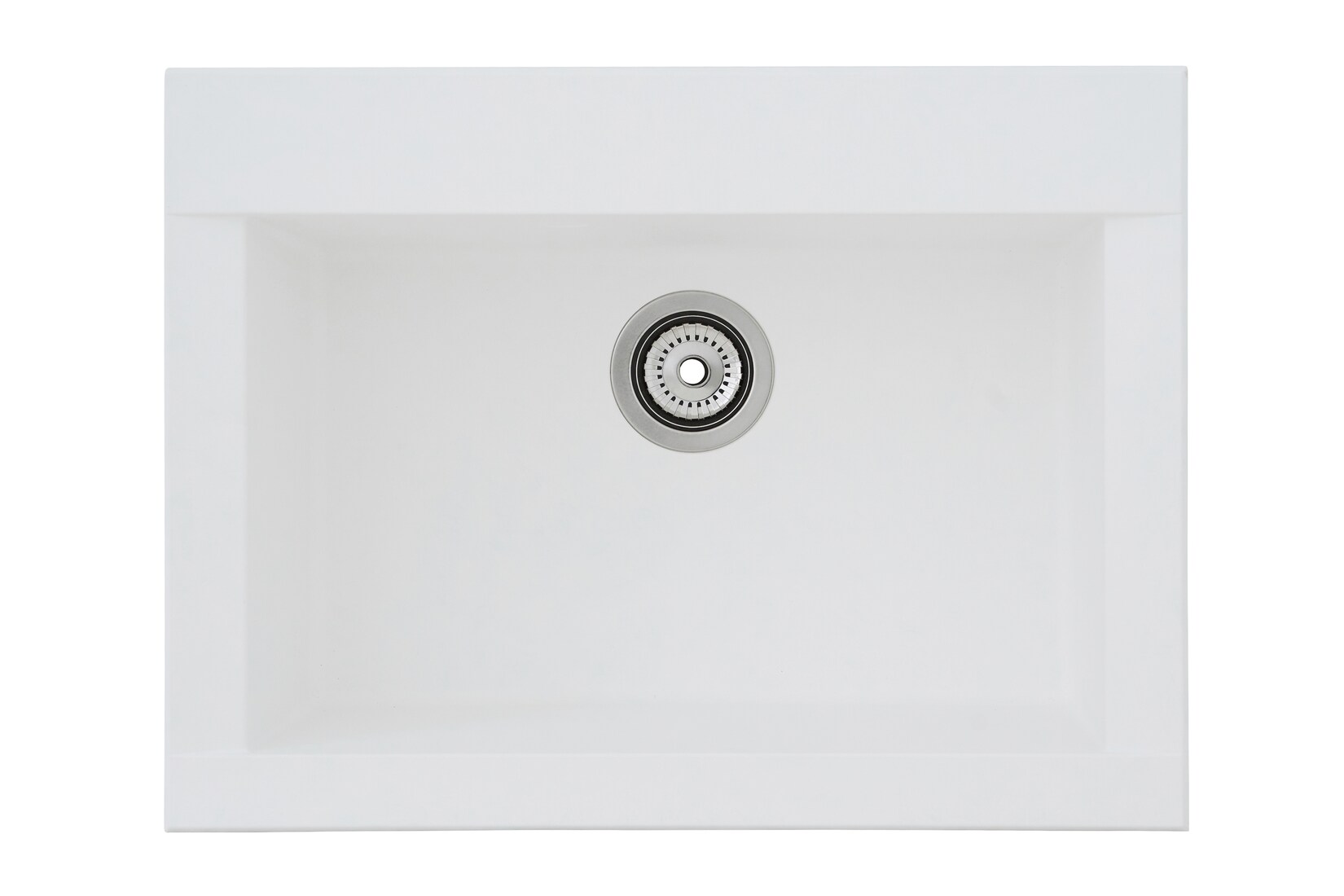 Respekta Mineralite Einbauspüle Ohio 66×50 cm – Weiß | 04260515333819