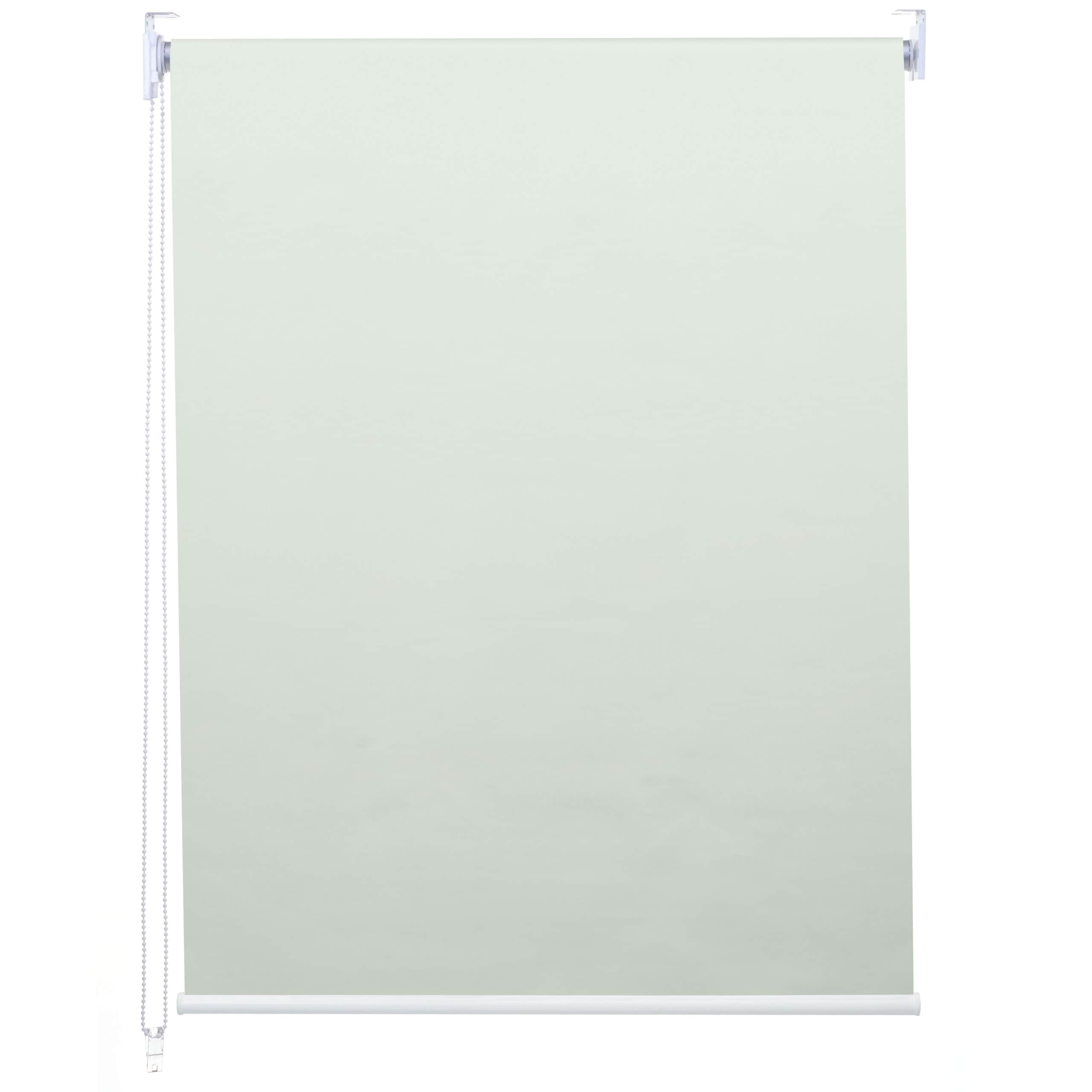 Rollo MCW-D52, Fensterrollo Seitenzugrollo Jalousie, Sonnenschutz Verdunkelung blickdicht 90x230cm ~ creme - Bild 1