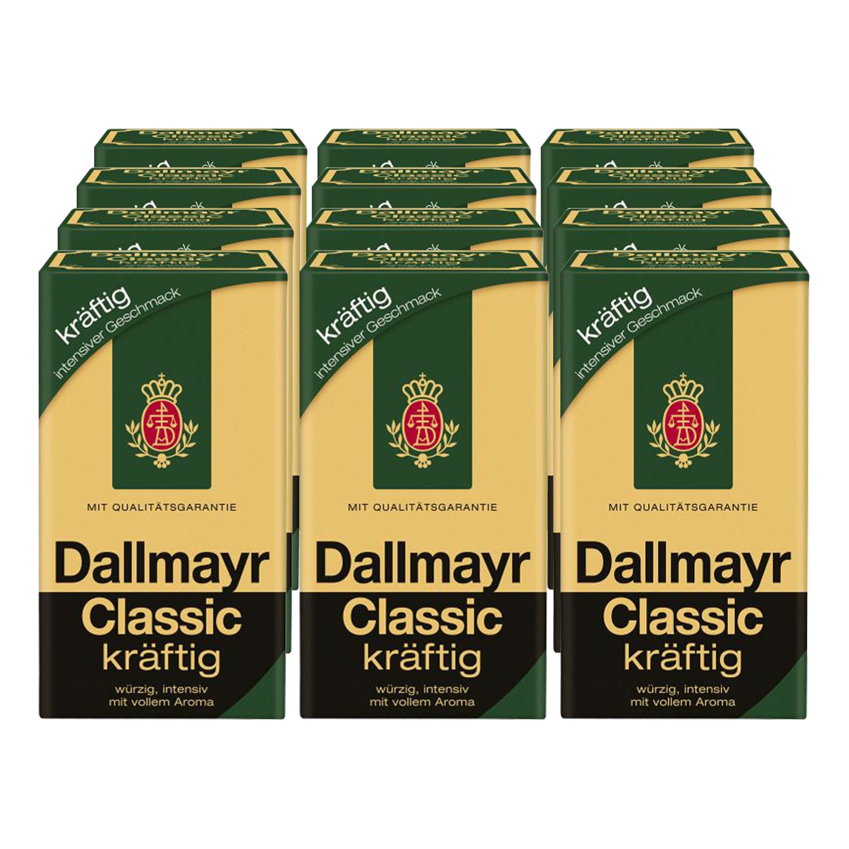 Dallmayr Classic kr&auml;ftig 500 g, 12er Pack - Bild 1