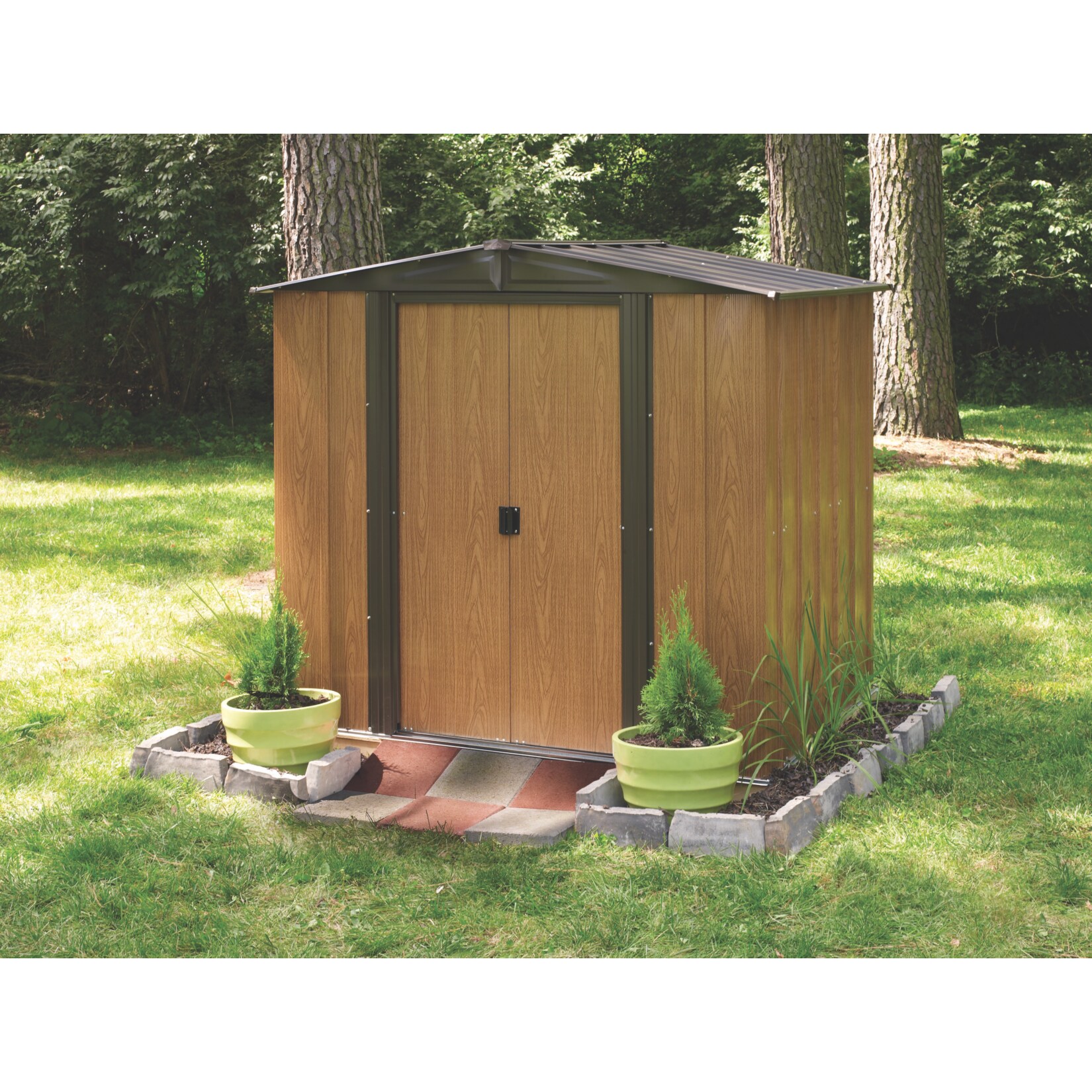 Spacemaker Metallgerätehaus Woodlake, 6×5 | 00026862103505