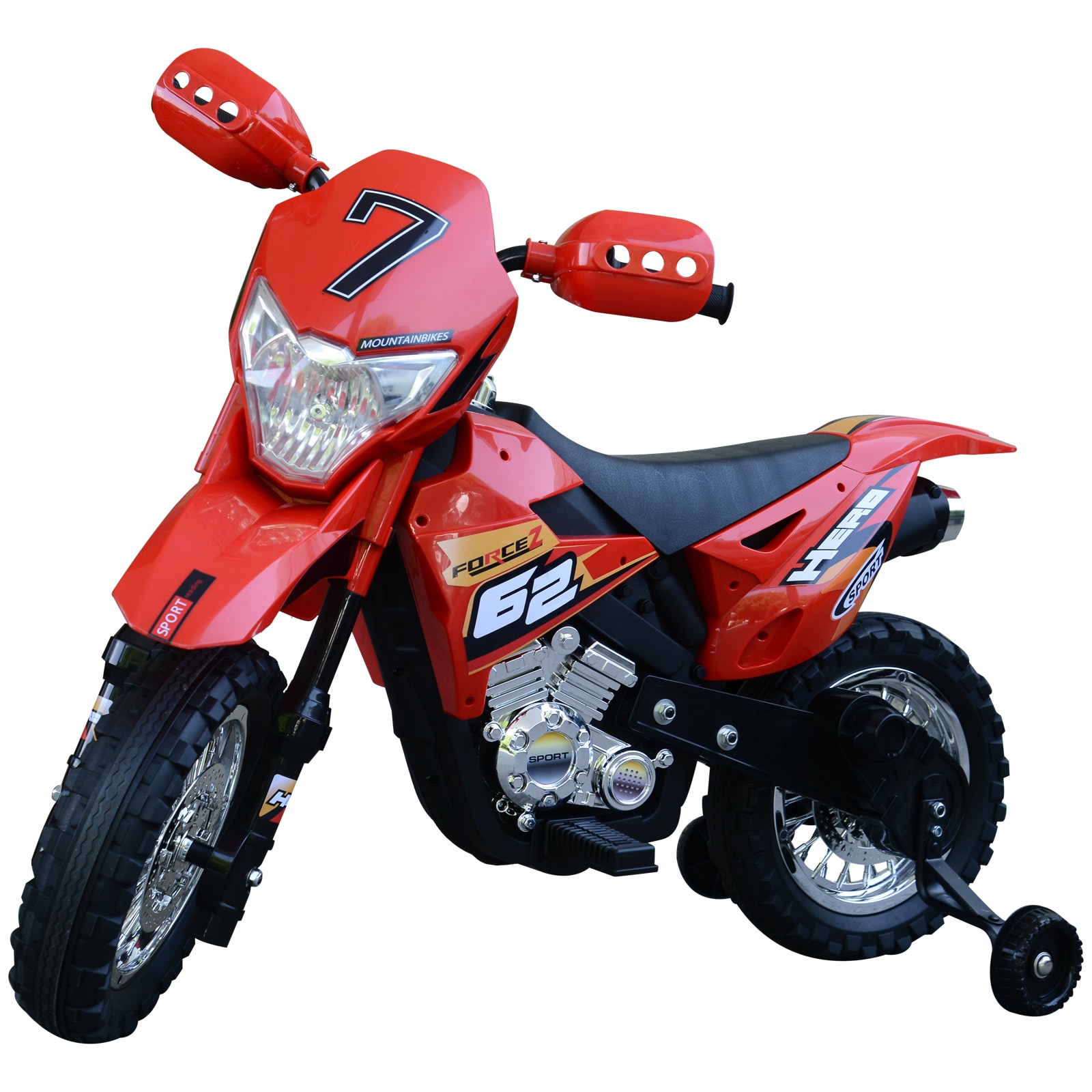 HOMCOM Kindermotorrad Metall, Kunststoff (PP) - Bild 1