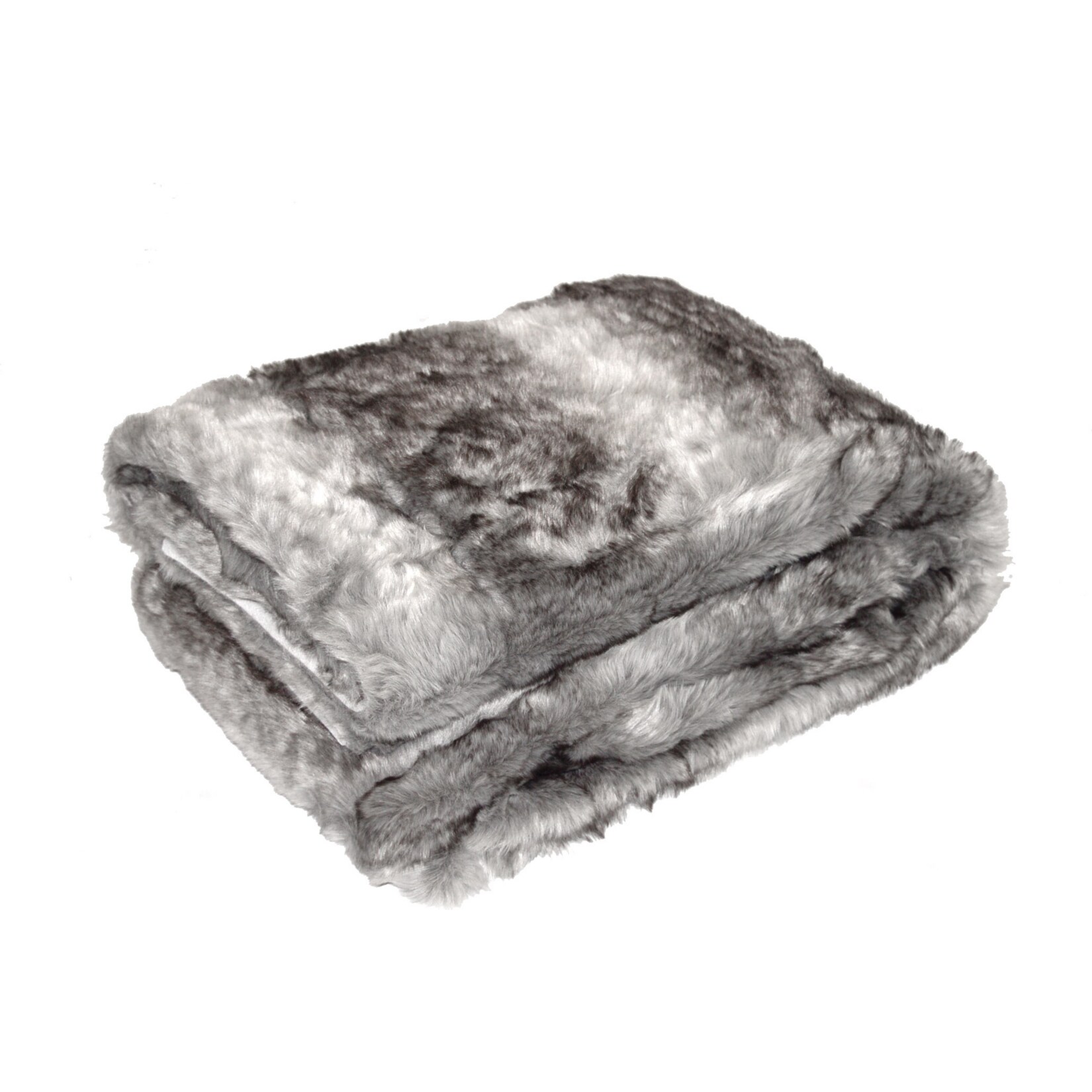 Kinzler Hochwertige Fellimitat-Wohndecke WOLF, 150 x 200 cm | 04024008097738