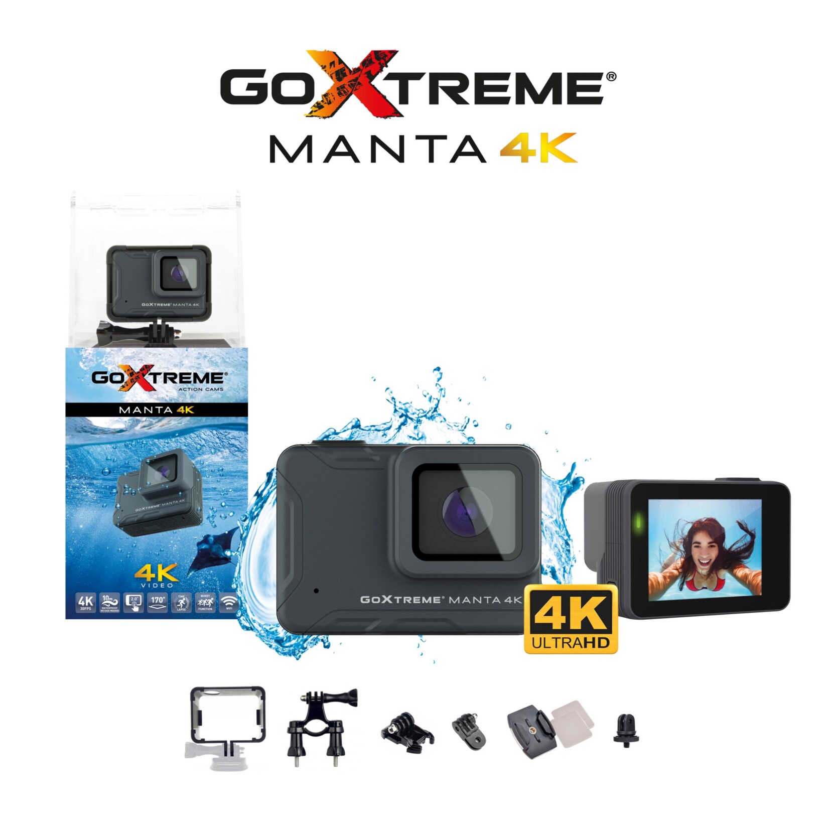 GoXtreme Manta 4K Waterproof Action Cam - Bild 1