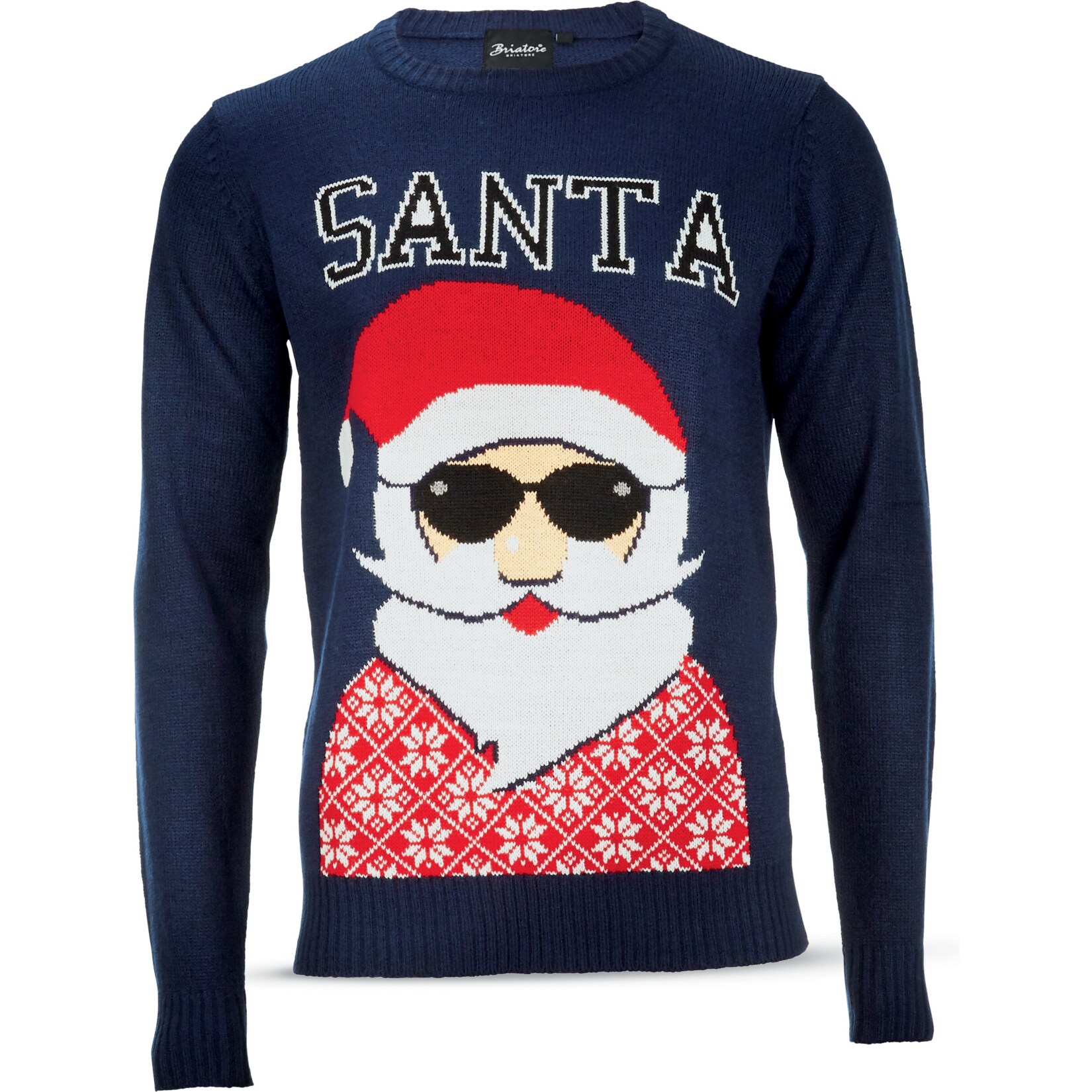 Herren Christmas Sweater - navy, Gr. XXL - Bild 1