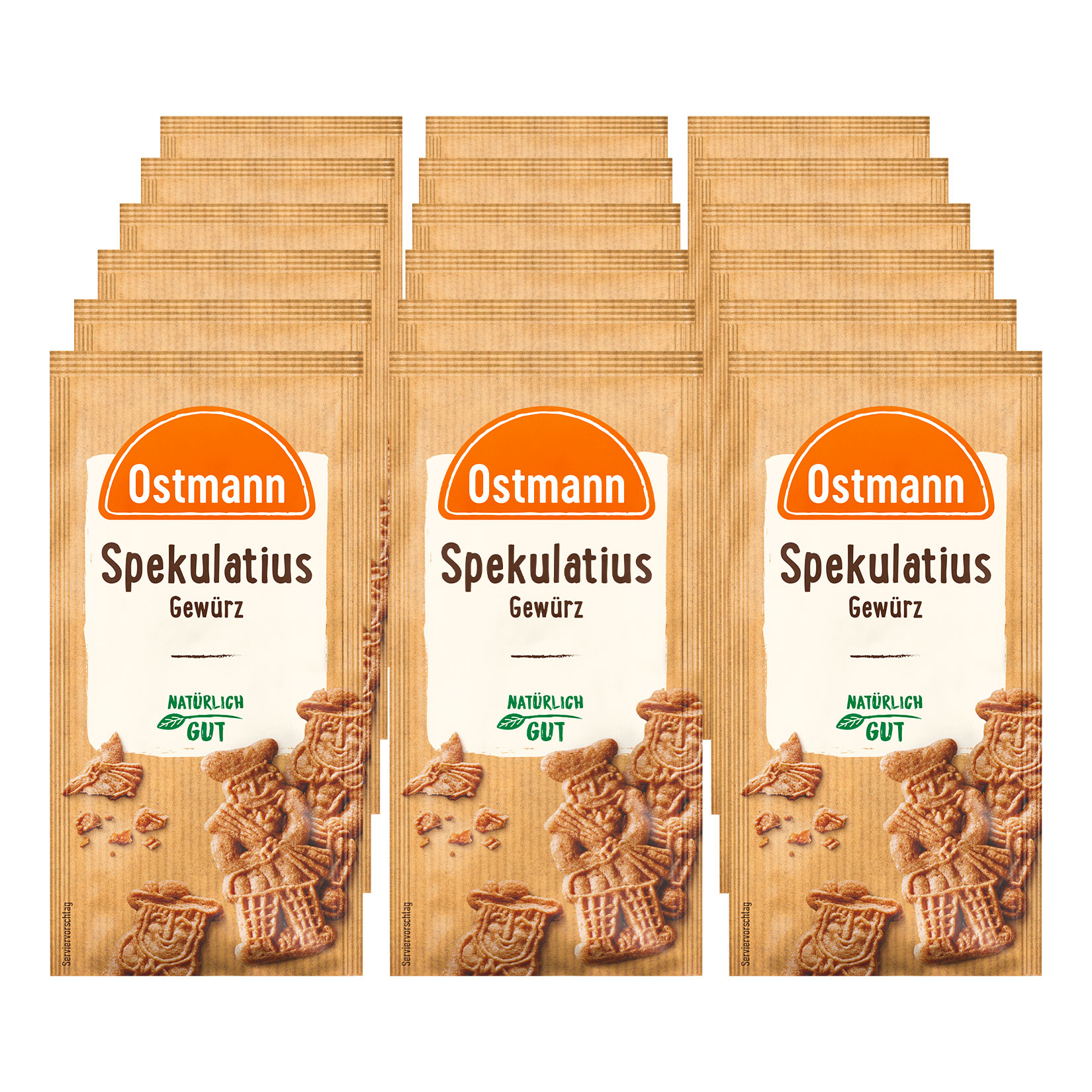 Ostmann Spekulatiusgew&uuml;rz 15 g, 18er Pack - Bild 1