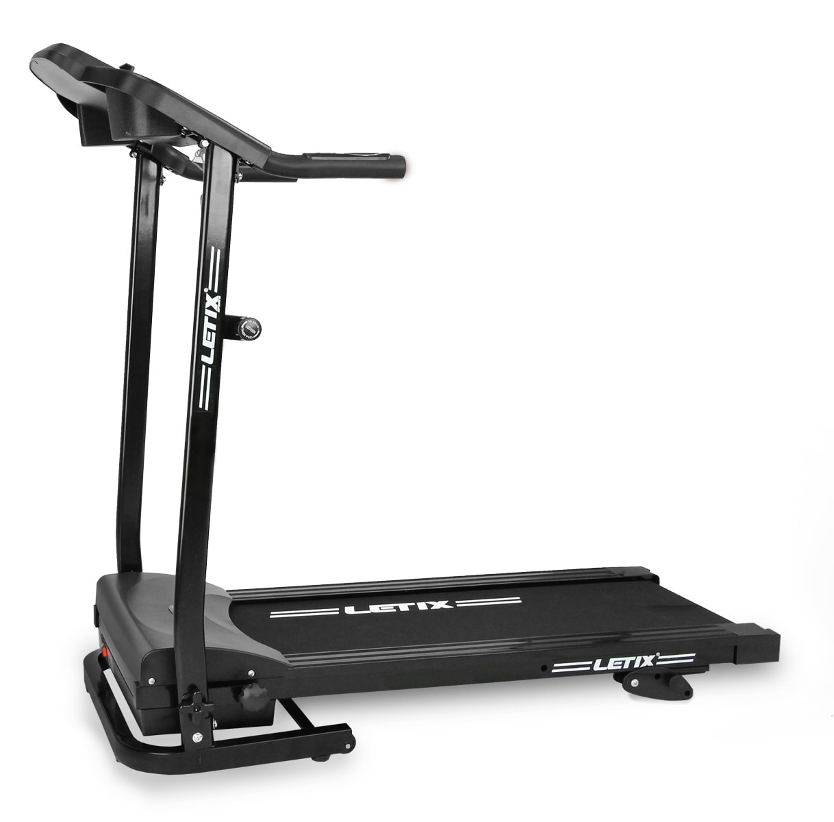 Letix Laufband - SpeedrunnerPRO mit App und Pulsgurt, schwarz - Bild 1