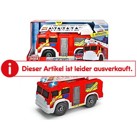 Dickie Toys Großfahrzeuge Bundle - Polizeiauto & Feuerwehrauto - versch. Ausführungen - Bild 1