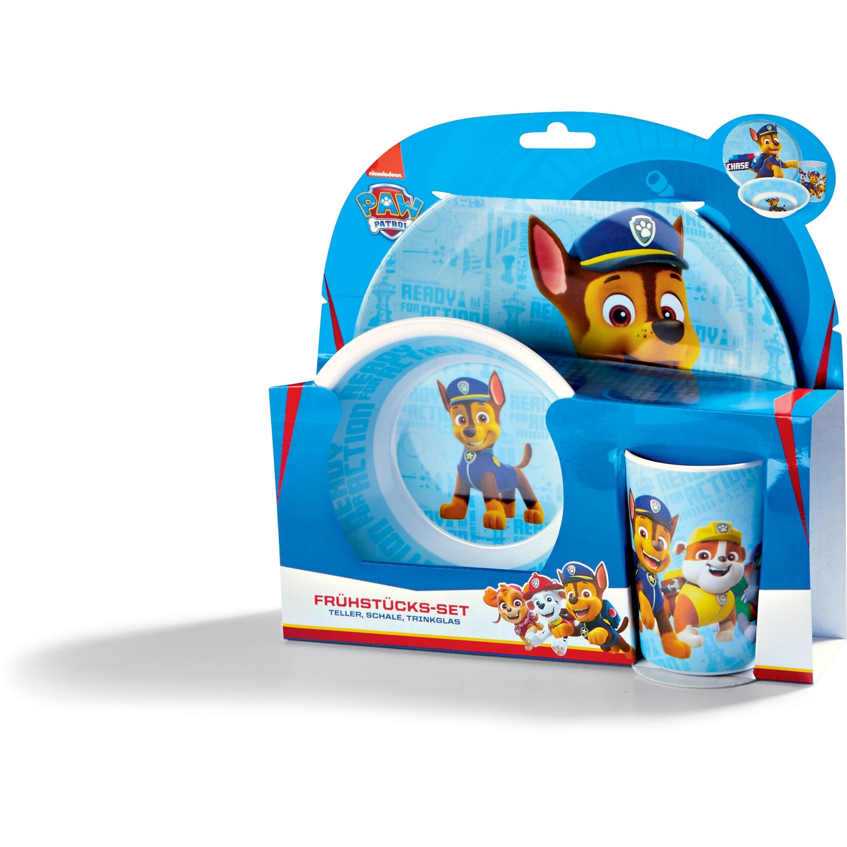 Kinder Fr&uuml;hst&uuml;cksset, 3-teilig - Paw Patrol boys - Bild 1