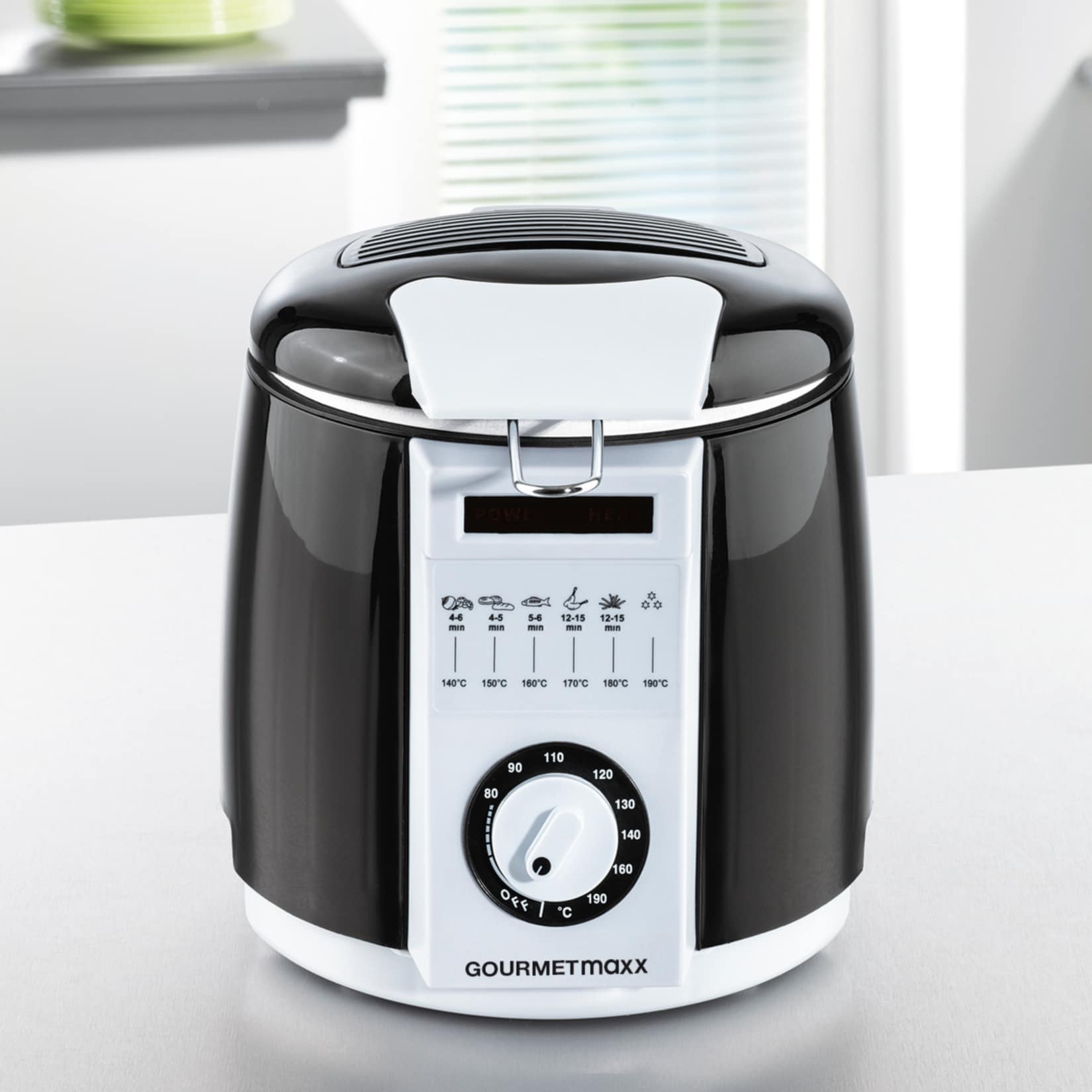 GOURMETmaxx Multi-Fritteuse, 840W, schwarz - Bild 1