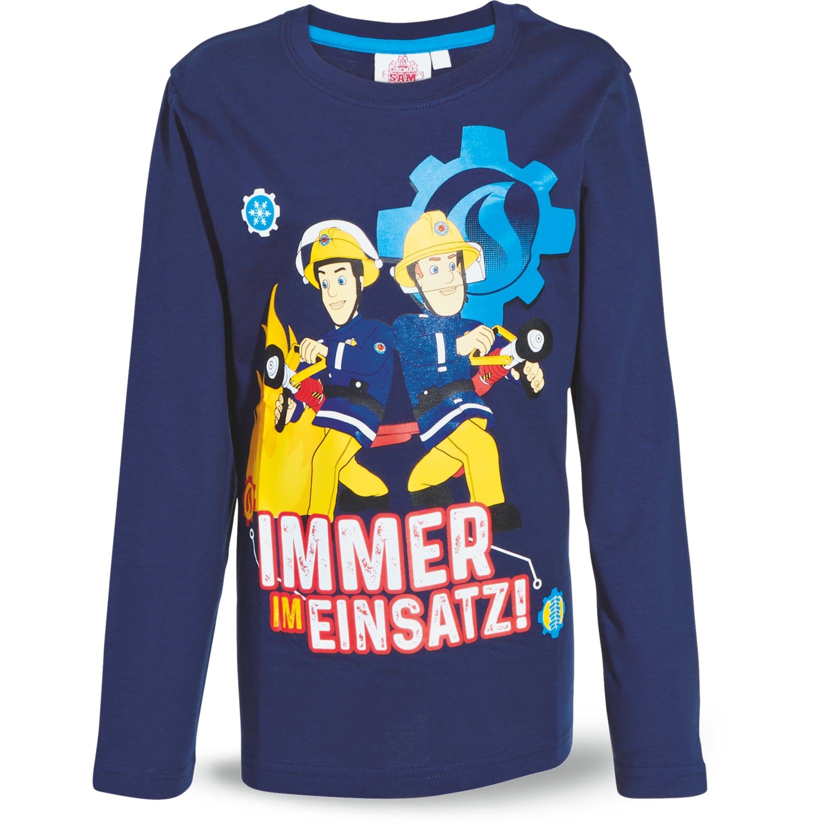 Kinder Pyjama Feuerwehrmann Sam - Gr. 98/104 - Bild 1