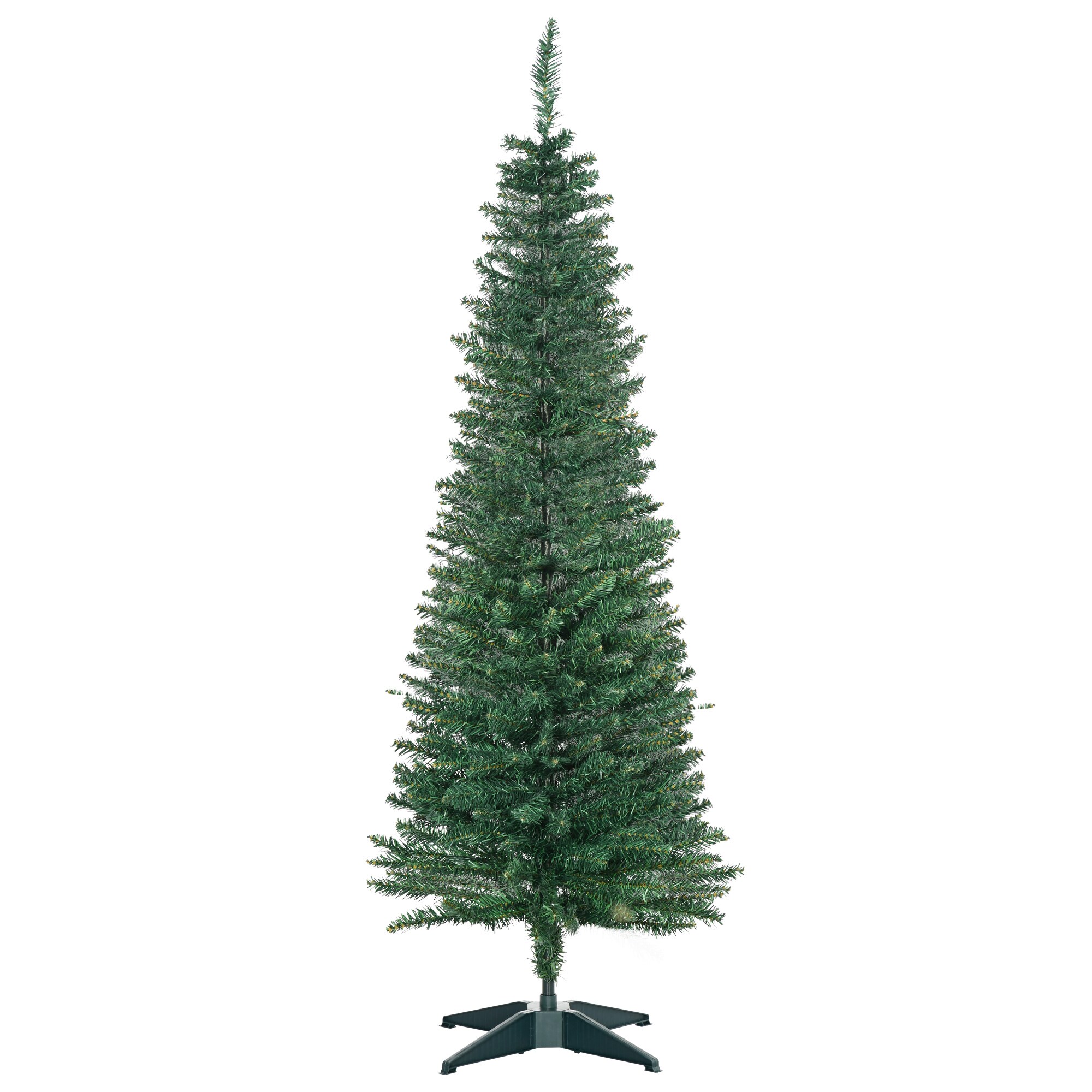 HOMCOM Weihnachtsbaum Kunststoff, Metall - Bild 1