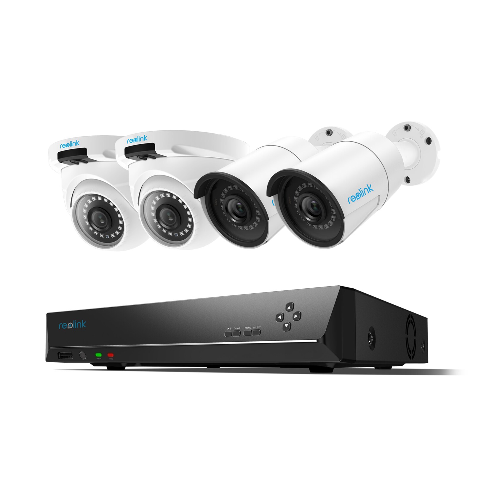 Reolink RLK8-410B2D2 8-Kanal PoE &Uuml;berwachungskamerasystem - Bild 1