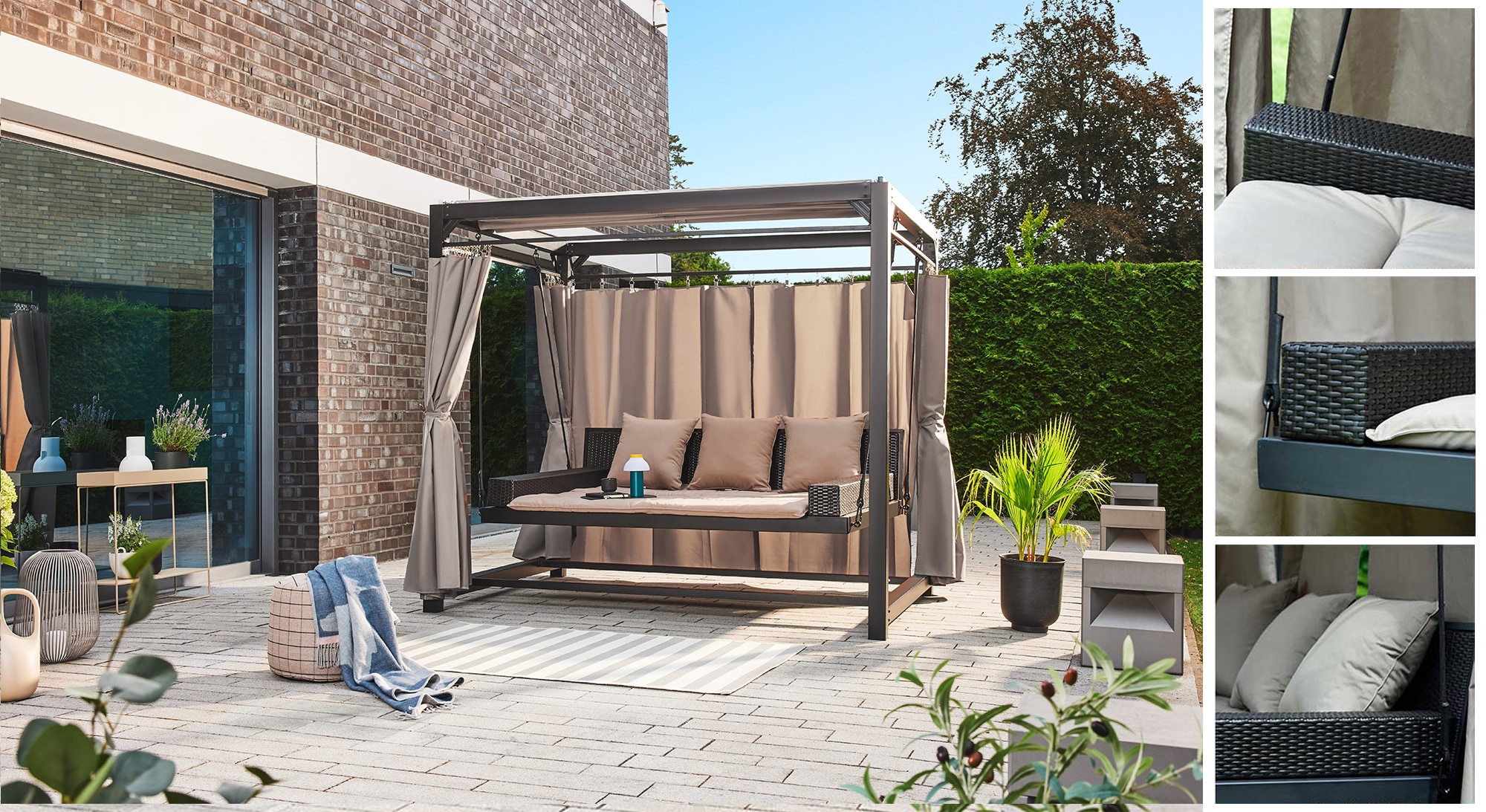 Home Deluxe Set Pavillon Provence - Kissenset - Bild 1