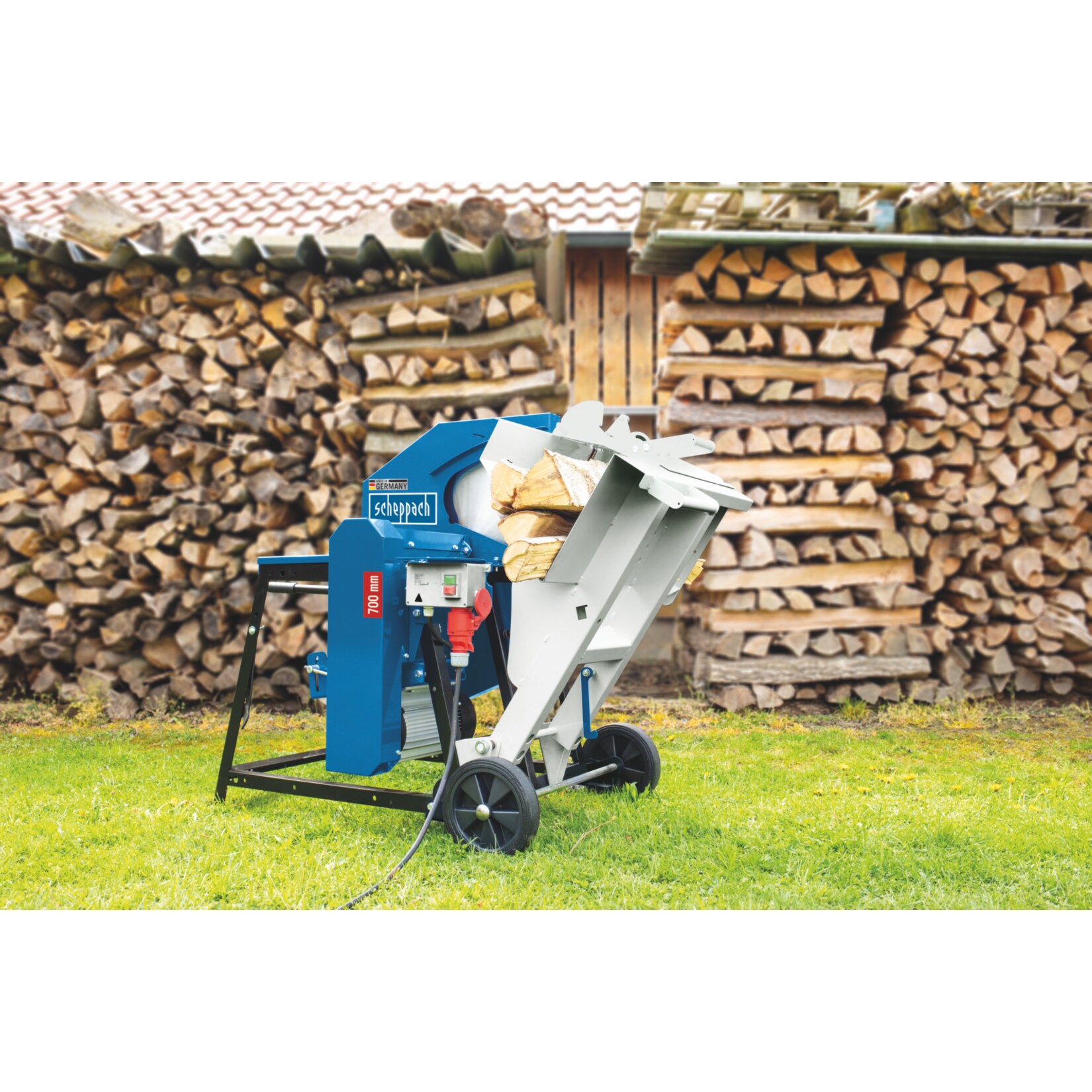 Scheppach kw 7.0 Elektro-Wippkreissäge 400V, 7,5 kW