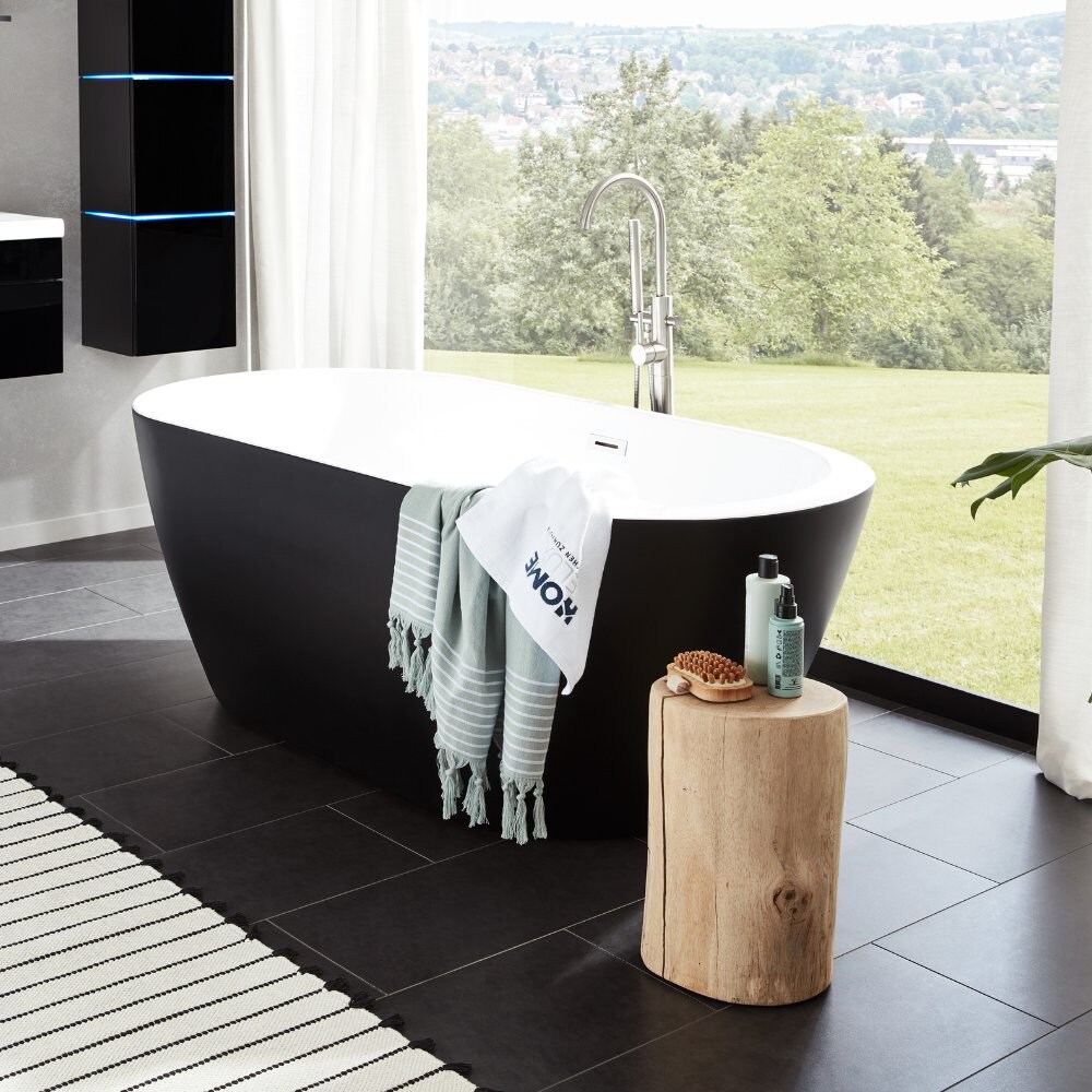 Home Deluxe Badewanne Codo Black | 04058166102577