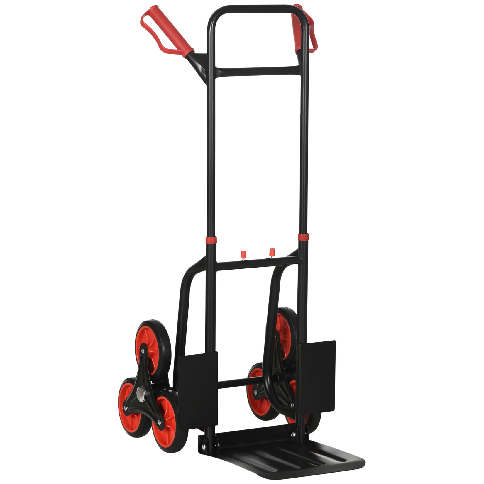 DURHAND 6-Rad-Treppensteiger Stahl, PP, TPR | 04250871291205