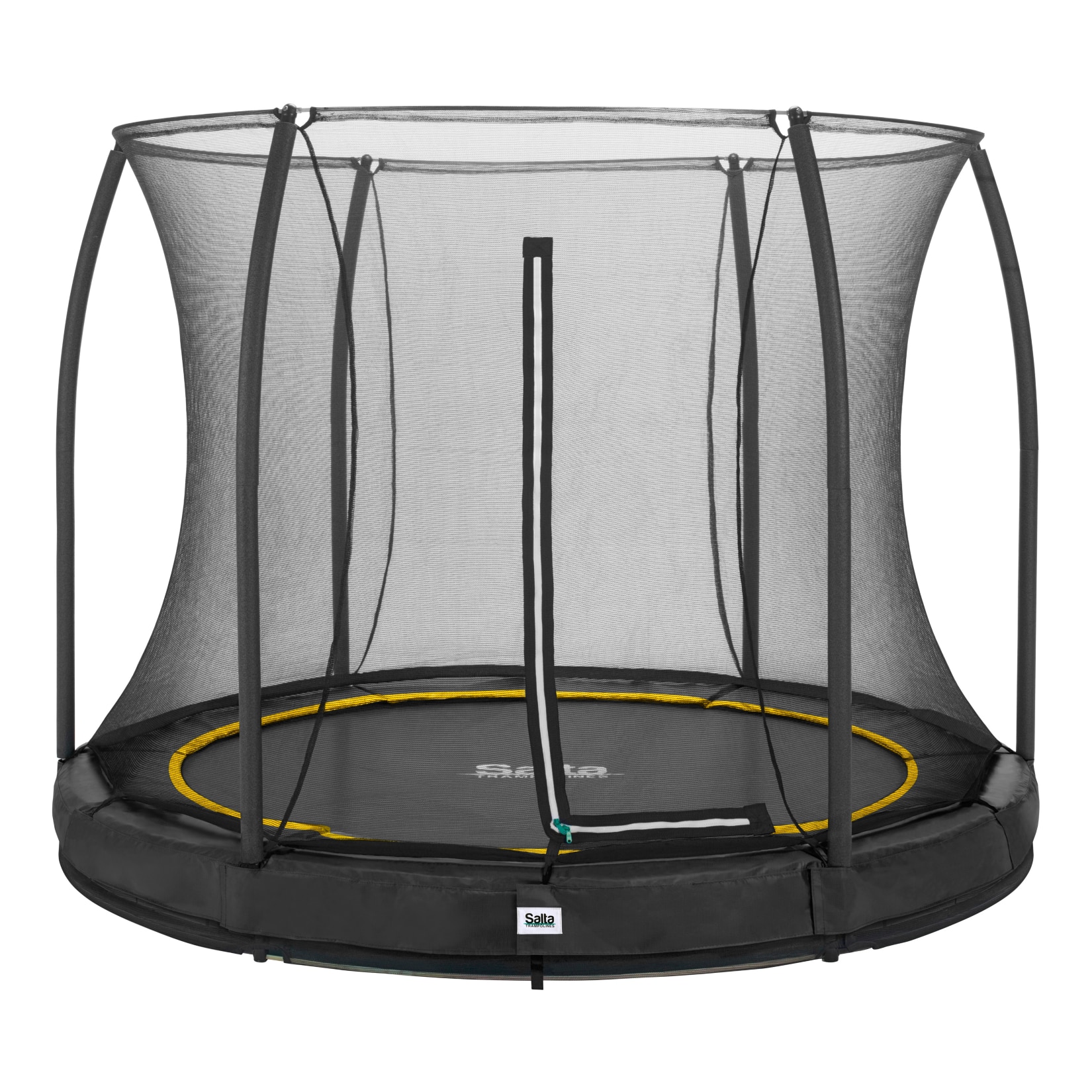 Salta Trampoline - Comfort Edition Ground - rund - &Oslash;305cm - Schutzrand Schwarz - Bild 1