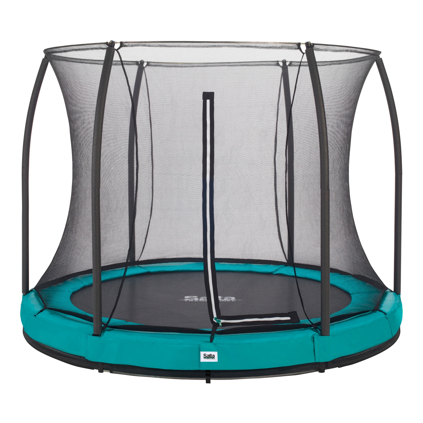 Salta Trampoline - Comfort Edition Ground - rund - &Oslash;305cm - Schutzrand Gr&uuml;n - Bild 1