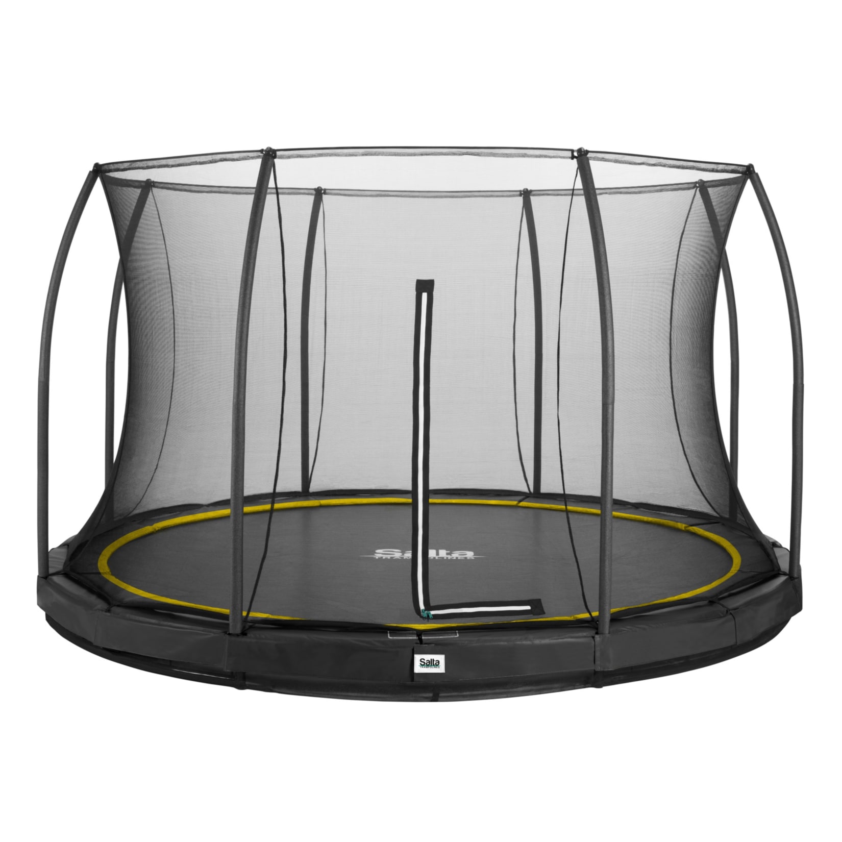 Salta Trampoline - Comfort Edition Ground - rund - &Oslash;366cm - Schutzrand Schwarz - Bild 1