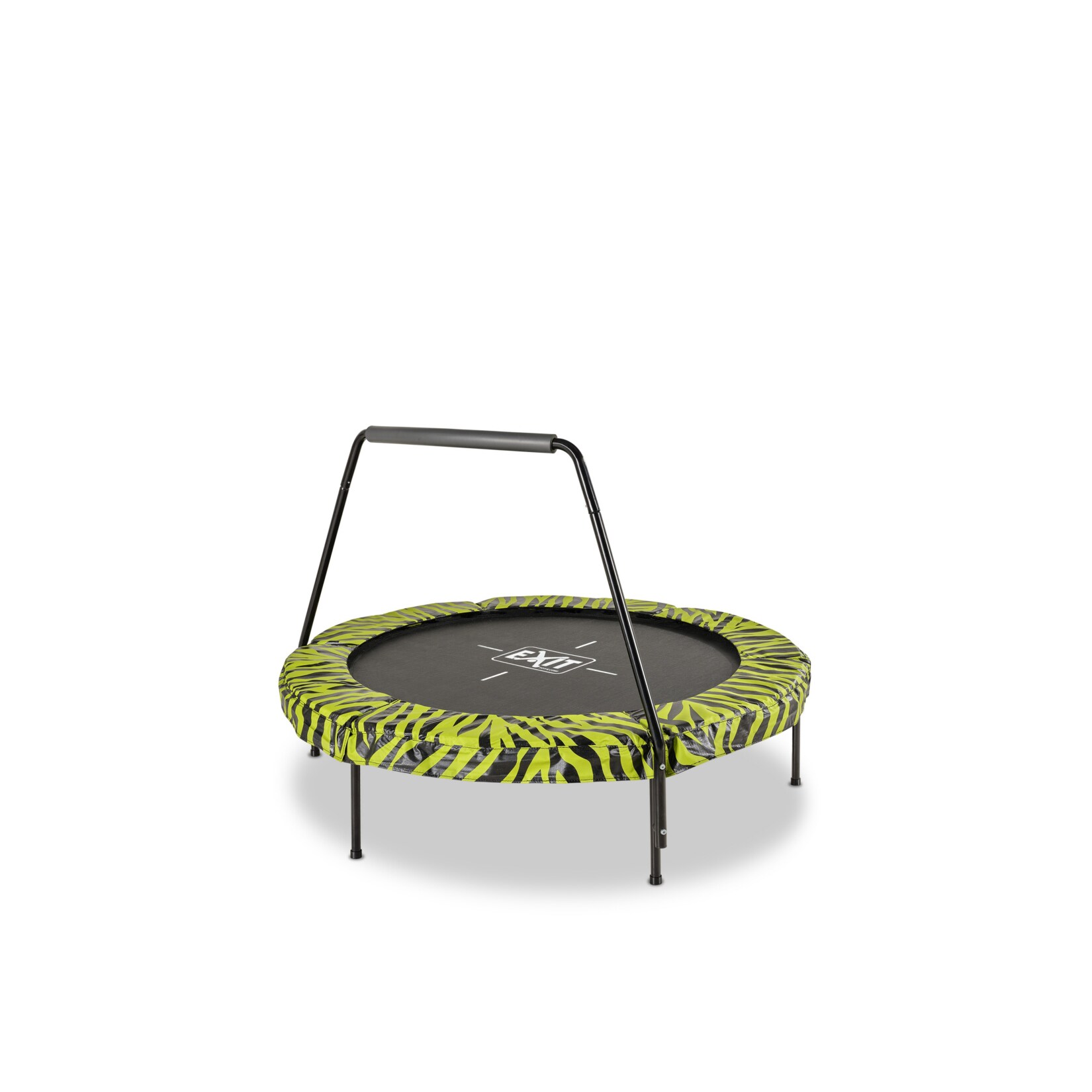 EXIT Tiggy Junior Trampoline &oslash;140cm Lime + Griffstange - Bild 1
