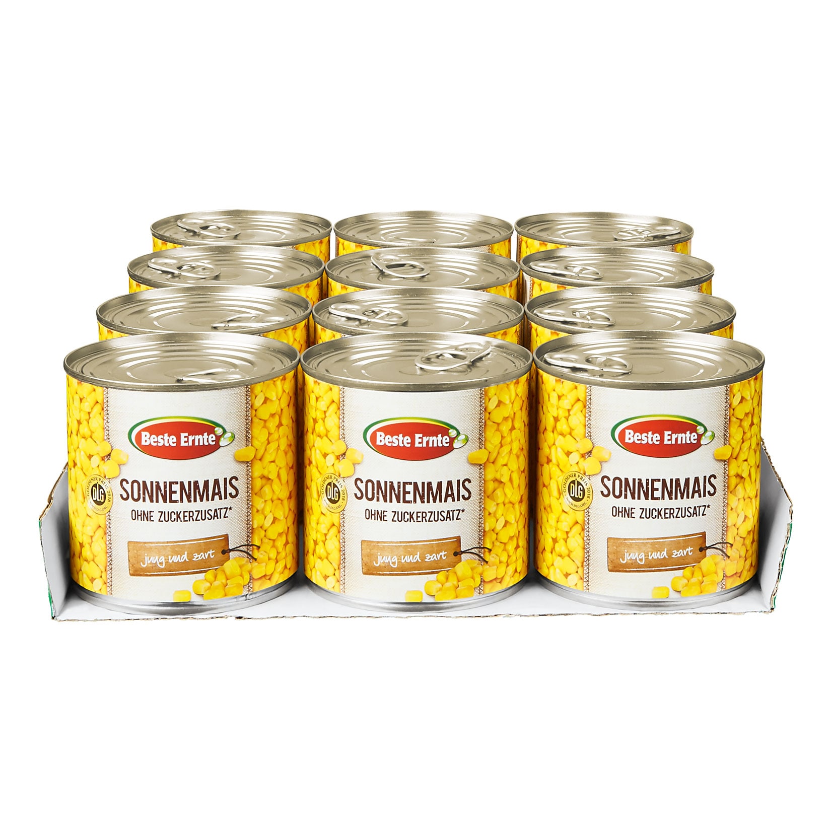 Beste Ernte Sonnenmais 285 g Abtropfgewicht, 12er Pack - Bild 1