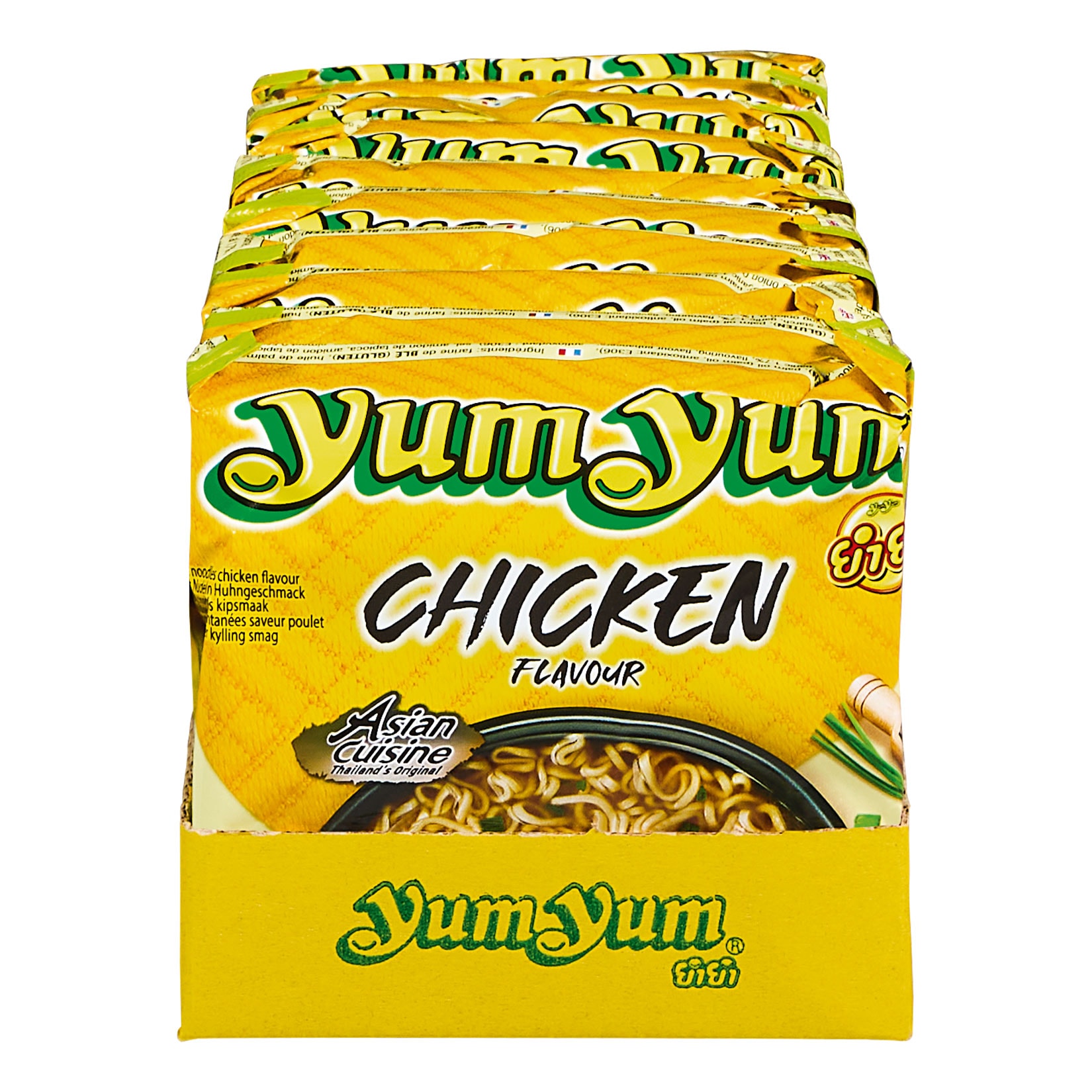 Yum Yum Instantnudeln Huhn 60 g, 10er Pack - Bild 1