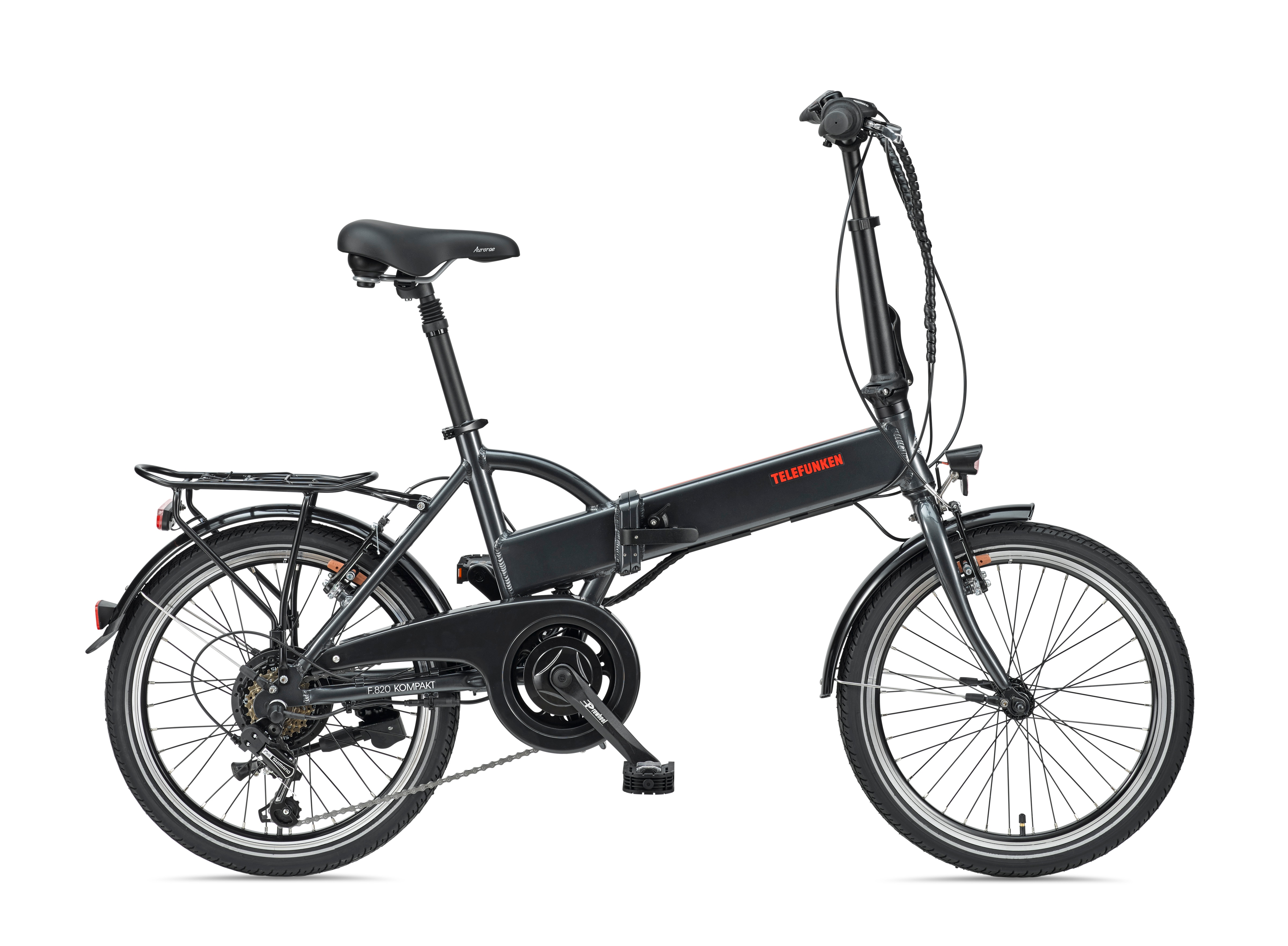 Telefunken 20" Alu Falt E-Bike kompakt F820 - Bild 1