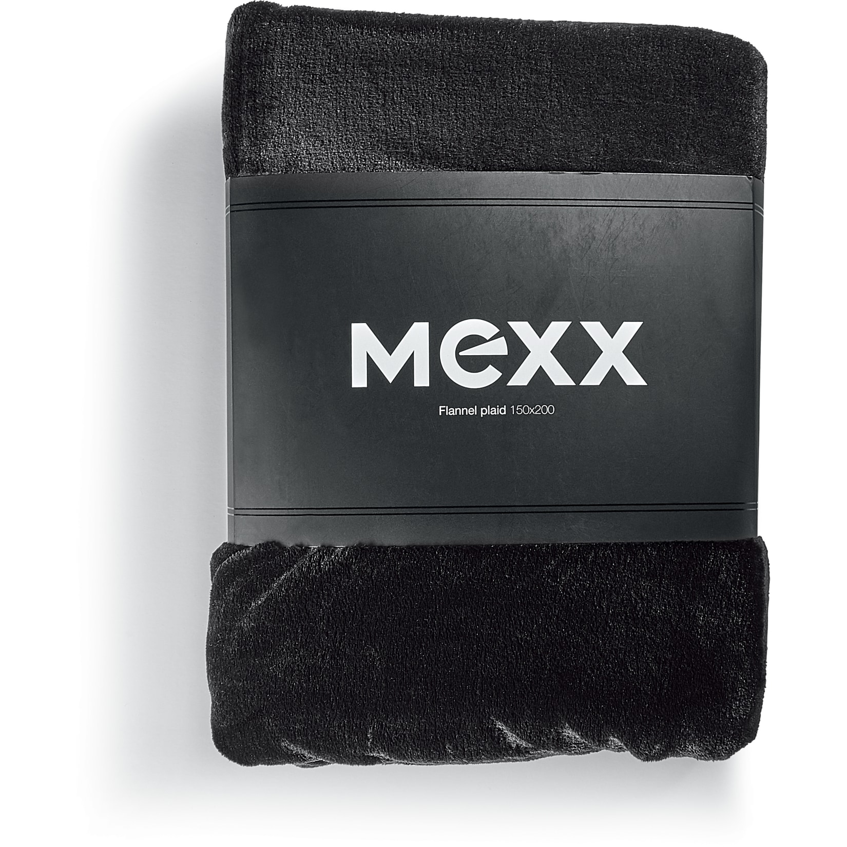 MEXX Kuscheldecke, ca. 150 x 200 cm - schwarz - Bild 1