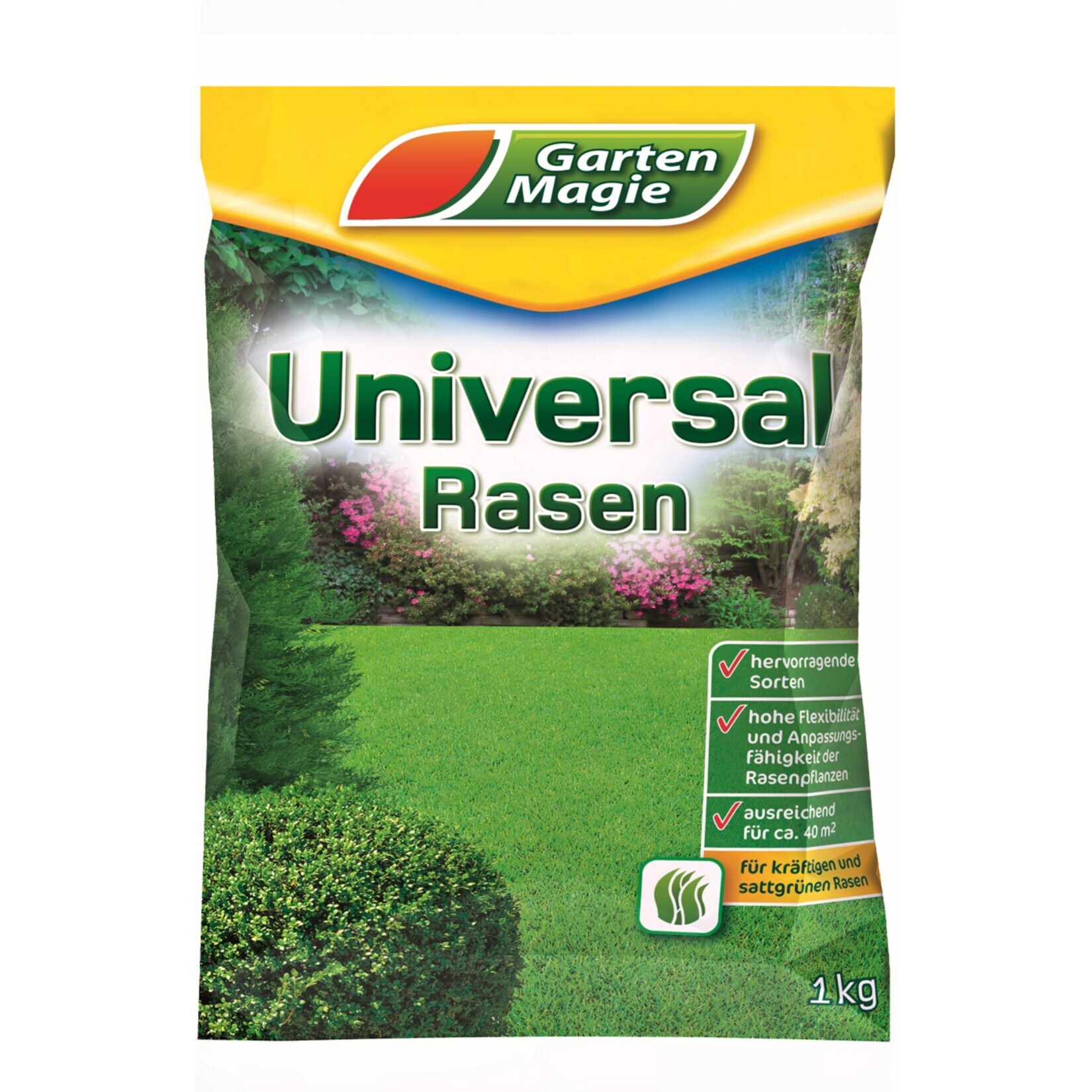 Garten Magie Rasensaat 1kg - Bild 1