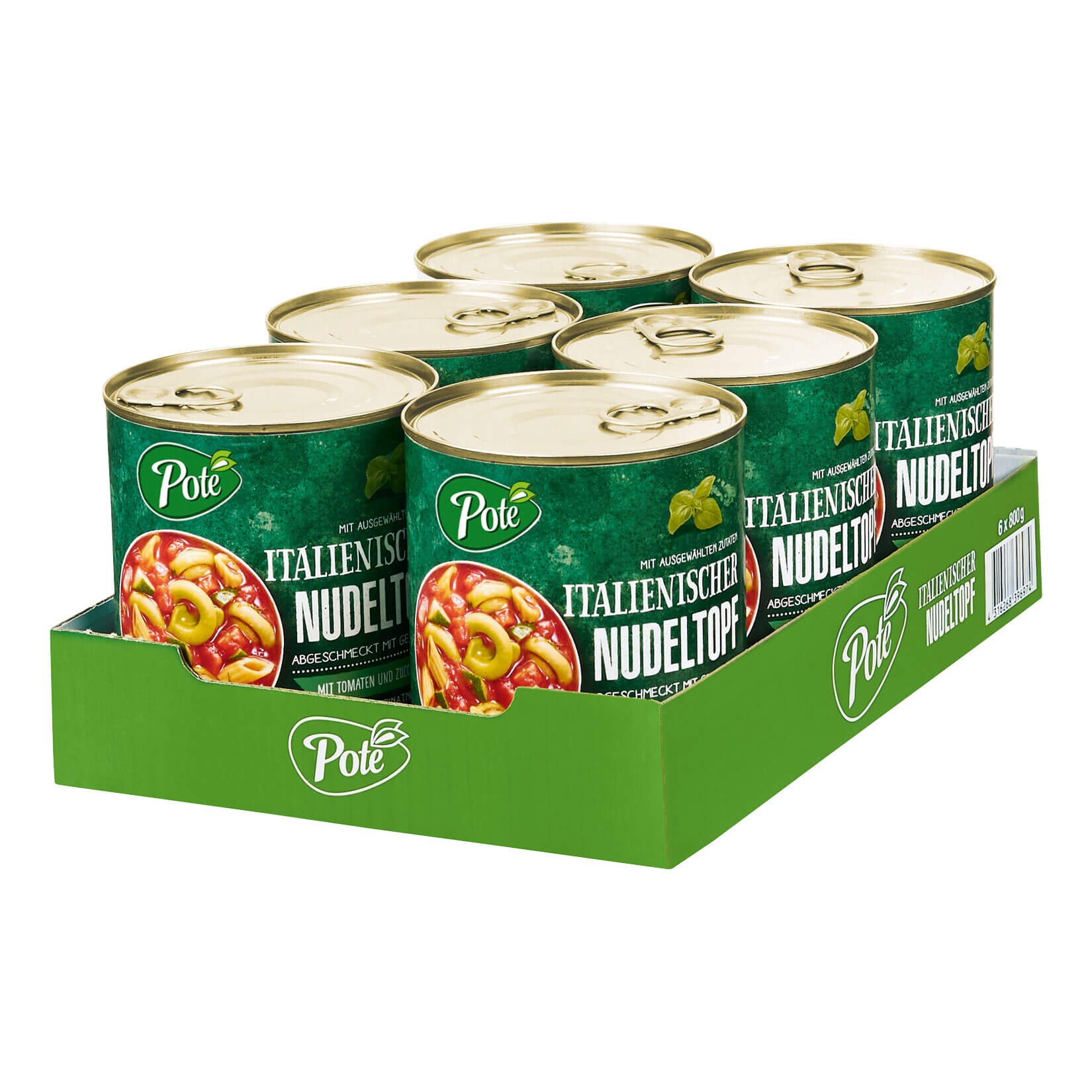 Pote italienischer Nudeleintopf 800 g, 6er Pack