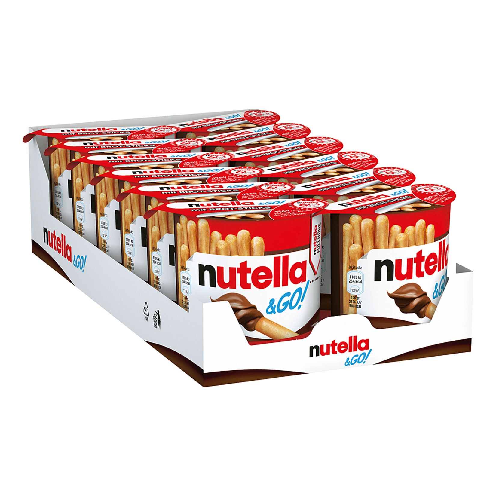 nutella & Go 52 g, 12er Pack - Bild 1