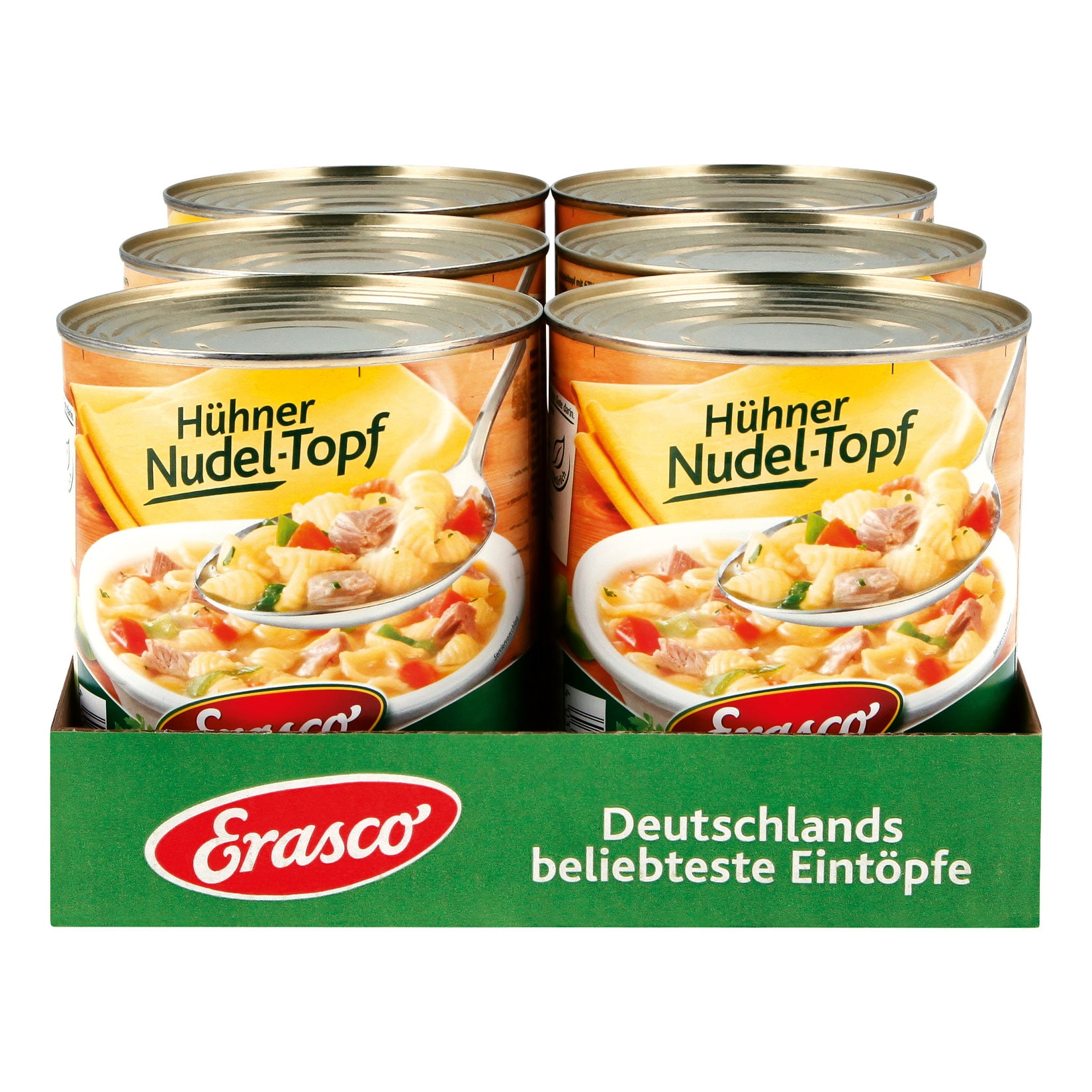 Erasco H&uuml;hner Nudeltopf 800 g, 6er Pack - Bild 1