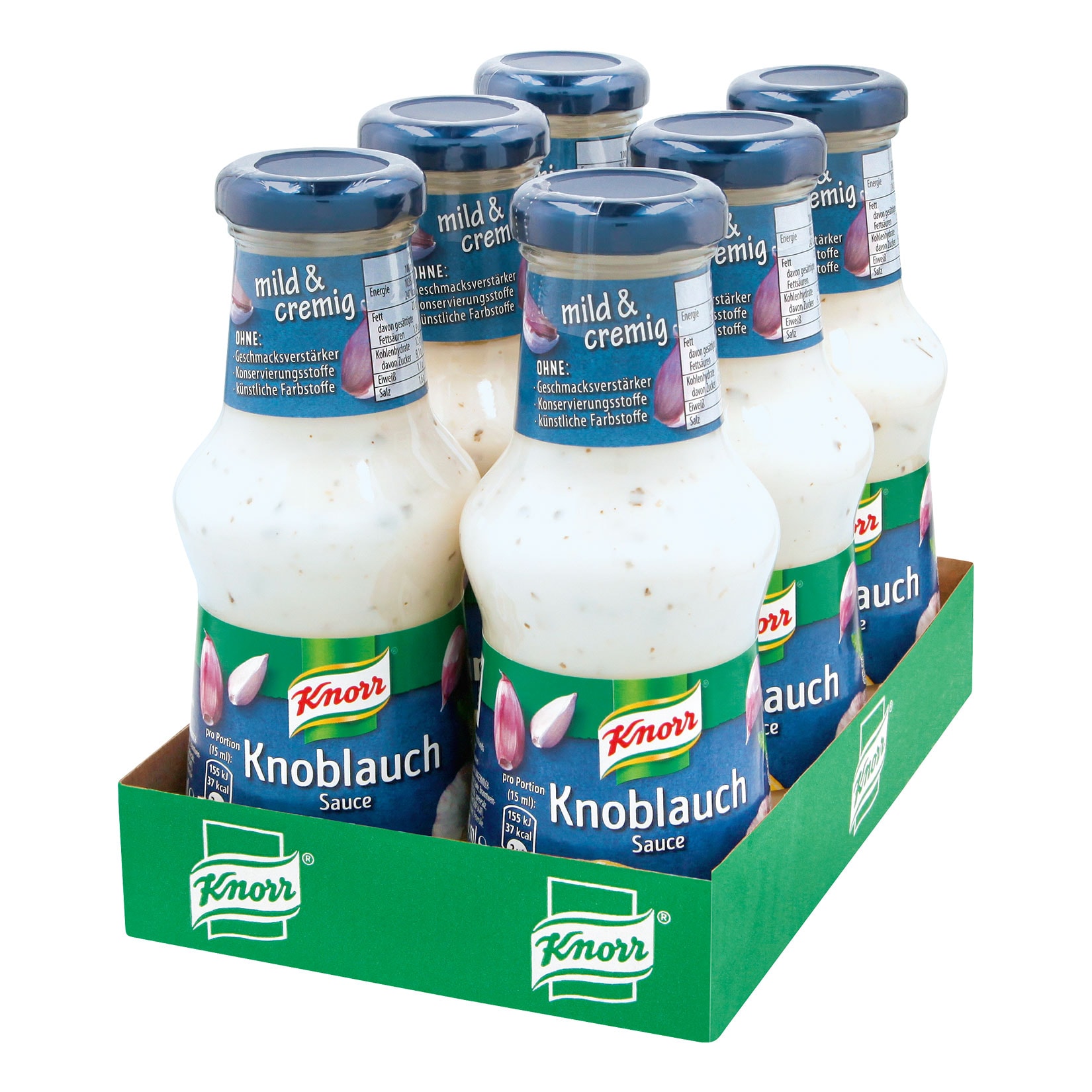 Knorr Knoblauch-Sauce 250 ml, 6er Pack - Bild 1