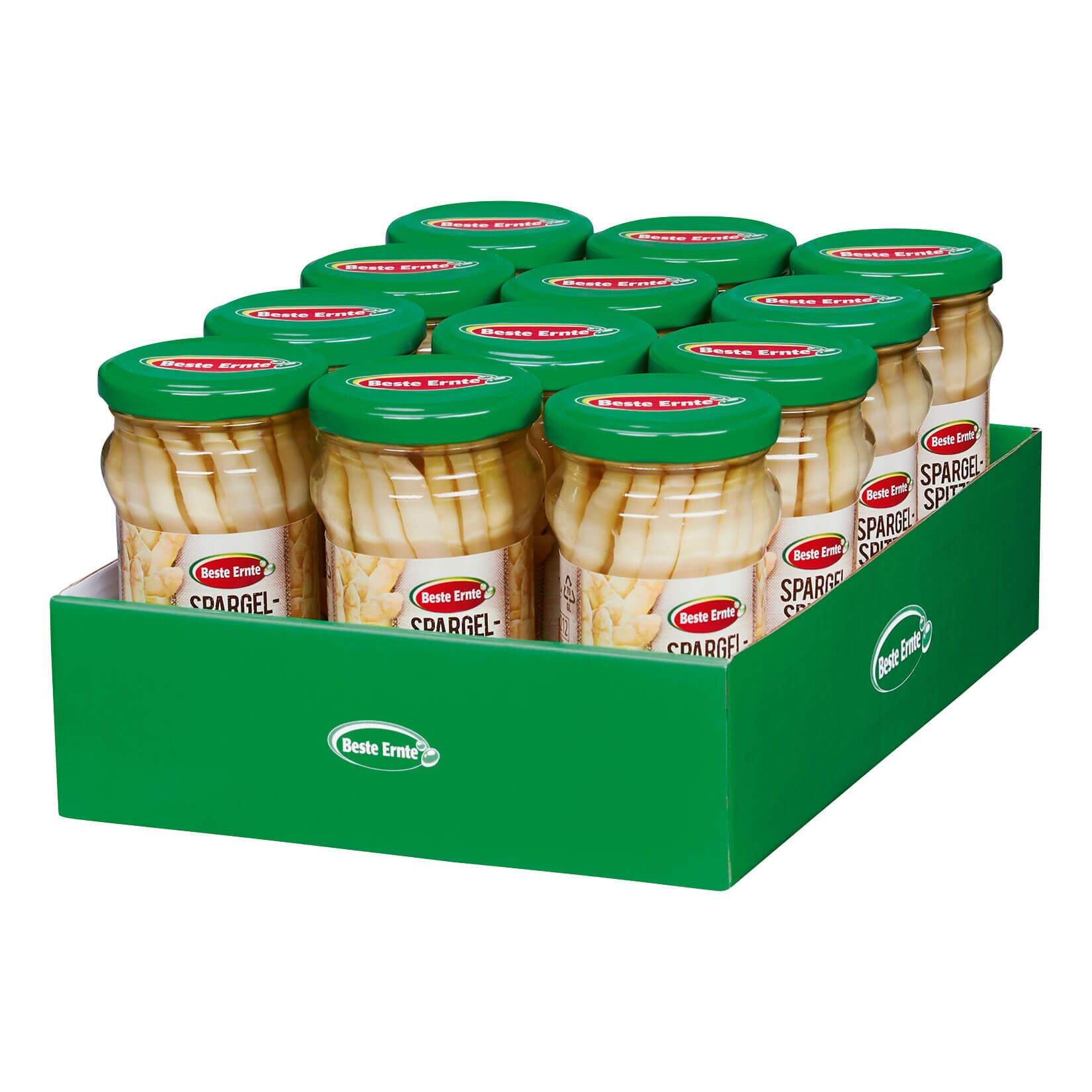 Beste Ernte Spargelspitzen 110 g Abtropfgewicht, 12er Pack - Bild 1