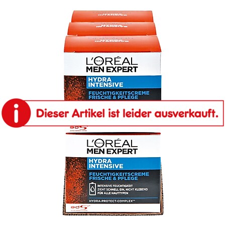 L'Oreal Men Expert Hydra Feuchtigkeitscreme 50 ml, 6er Pack - Bild 1