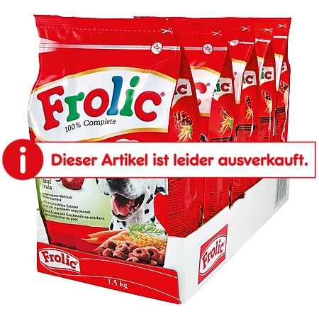 Frolic Hundefutter Rind 1,5 kg, 5er Pack - Bild 1