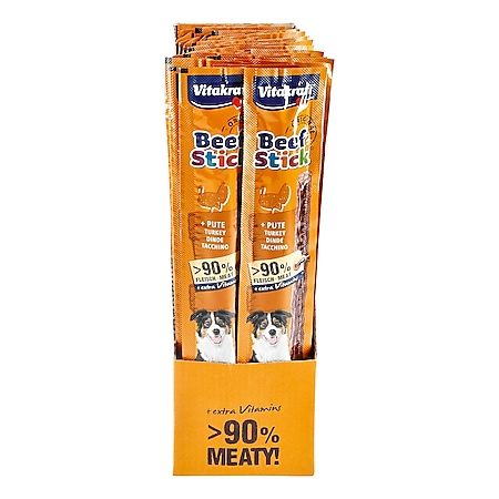Vitakraft Hundefutter Beef Stick Pute 12 g, 50er Pack - Bild 1