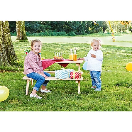 Pinolino Kindersitzgarnitur \'Nicki für 4\', natur online kaufen bei Netto