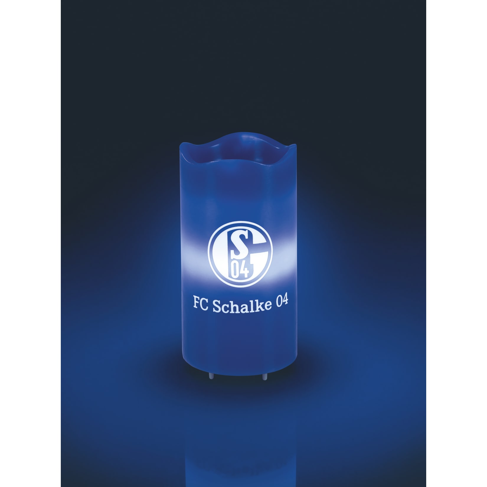 S04 Led Echtwachskerze Projektor 3v Blau Mit Logo Online Kaufen Bei Netto