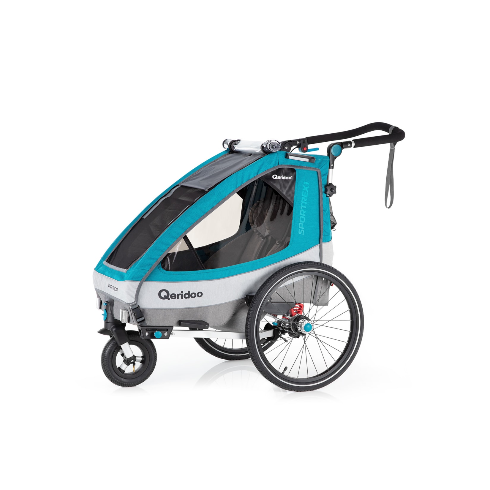 Qeridoo Sportrex 1 Einsitzer petrol - Bild 1