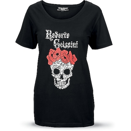 Roberto Geissini Damen T-Shirt, schwarz | versch. Größen - Bild 1