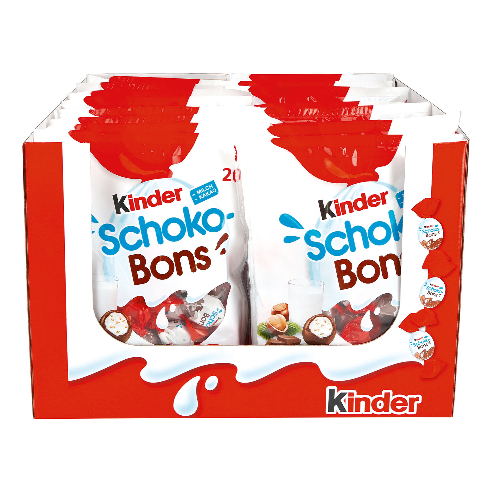 Kinder Schokobons 200 g, 18er Pack - Bild 1