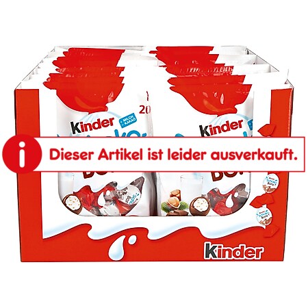 Ferrero Kinder Schokobons 200 g, 18er Pack - Bild 1