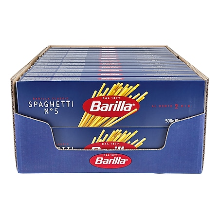 Barilla Spaghetti 500 g, 24er Pack - Bild 1