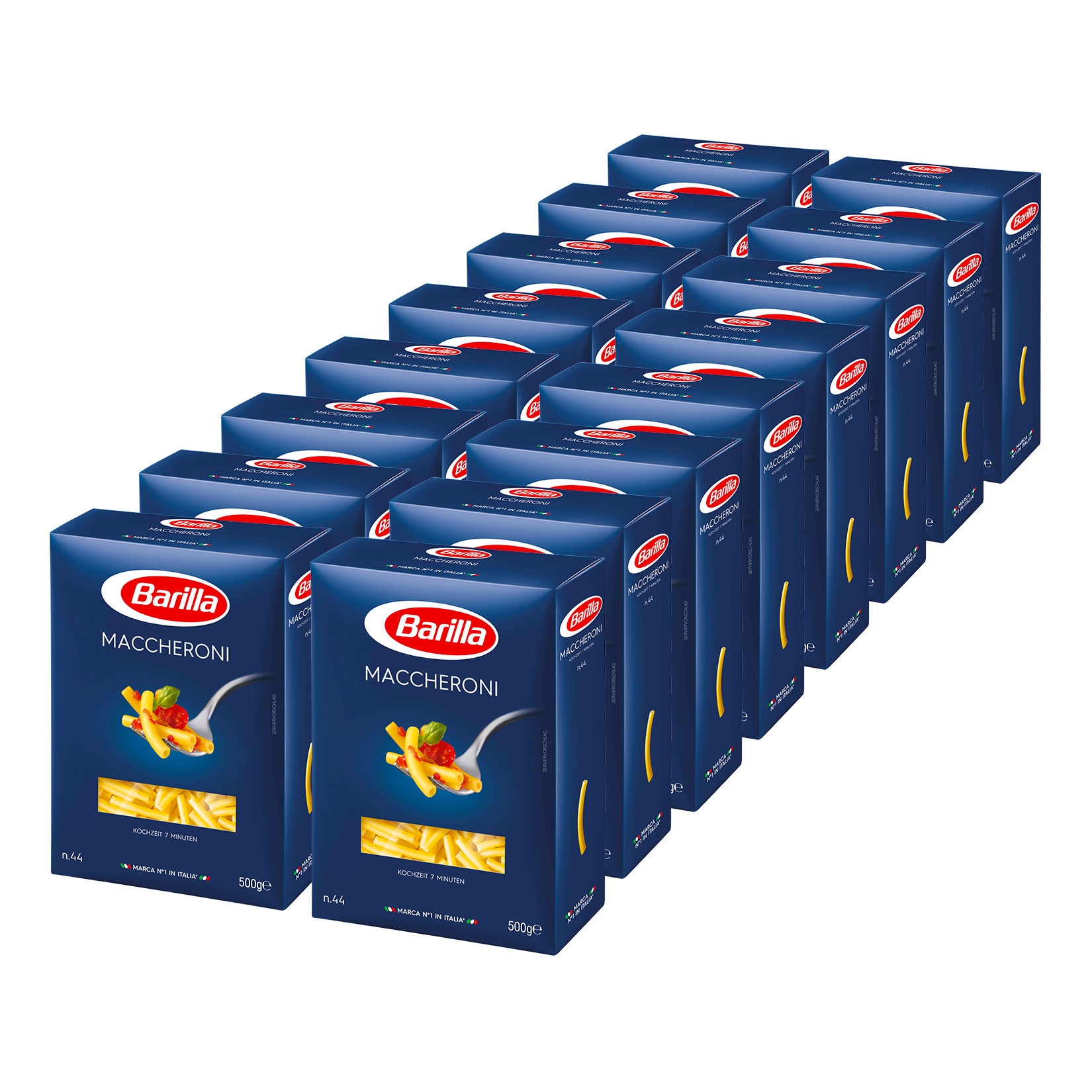 Barilla Maccheroni 500 g, 16er Pack - Bild 1