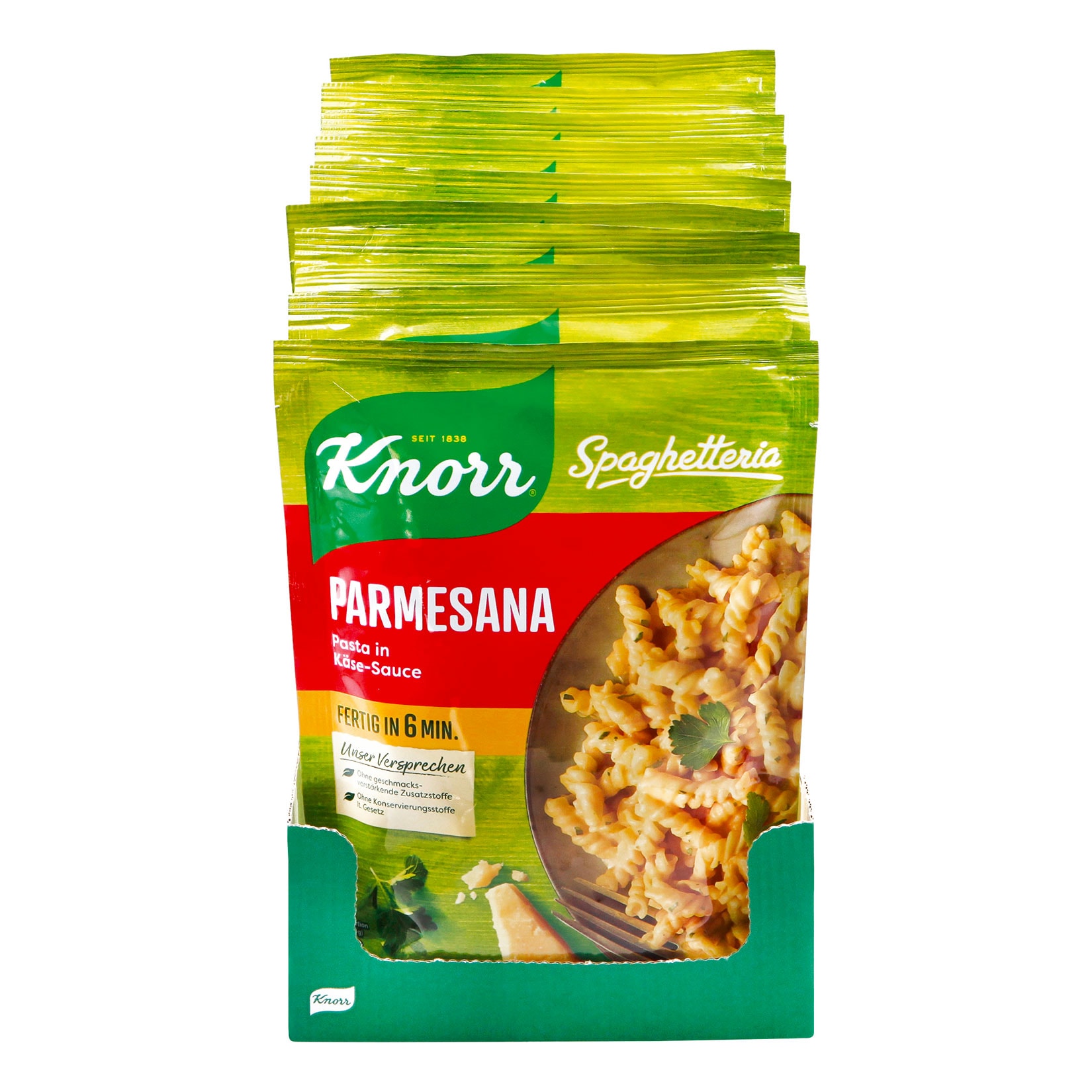 Knorr Spaghetteria Parmesana 163 g, 10er Pack - Bild 1