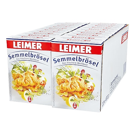 Leimer Semmelbrösel 400 g, 20er Pack - Bild 1