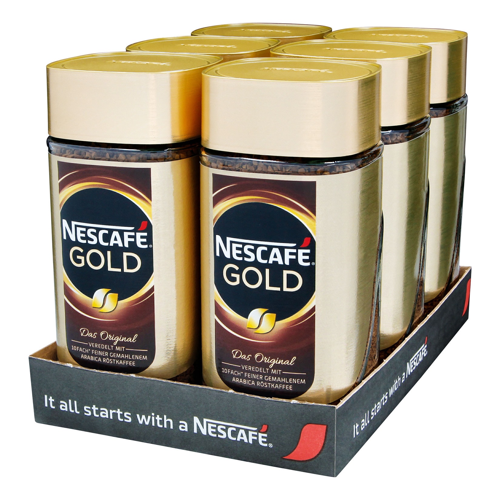 Nestle Nescafe Gold 200 G 6er Pack Online Kaufen Bei Netto