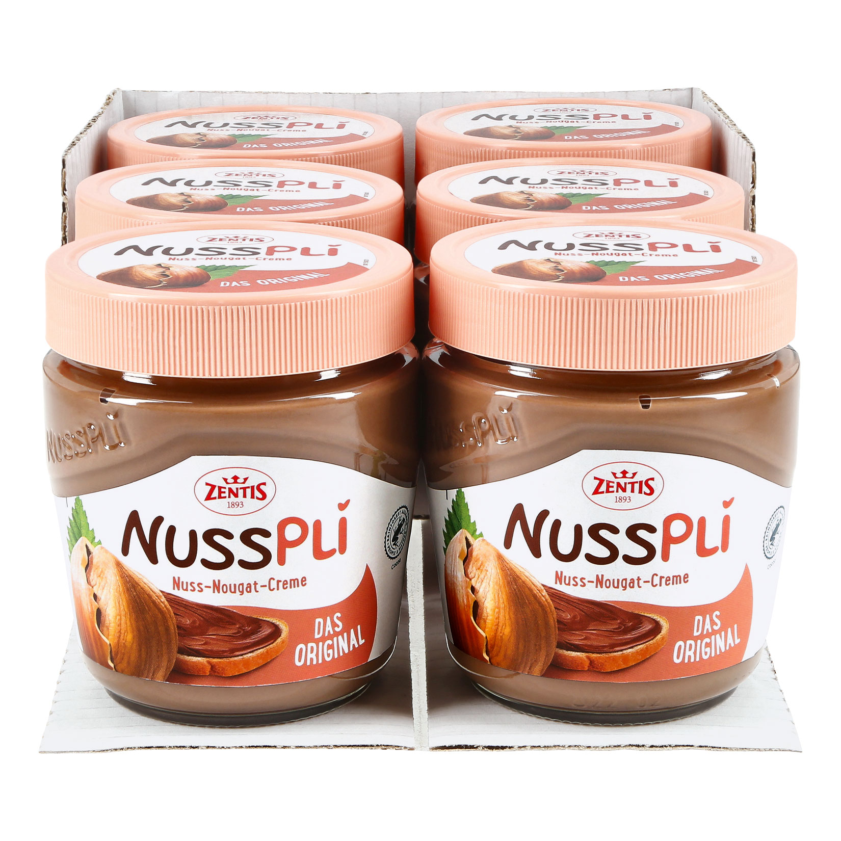 Zentis Nusspli 400 g, 6er Pack - Bild 1